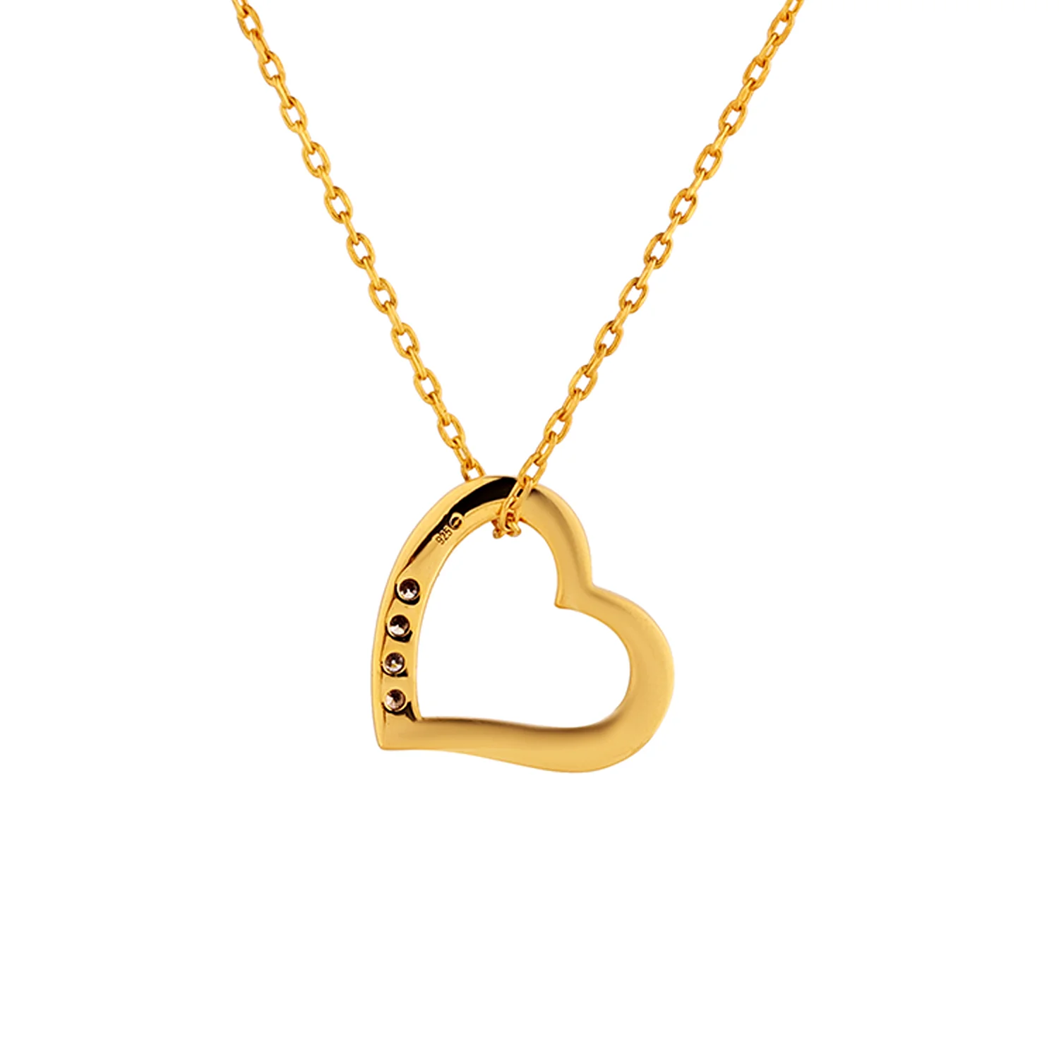 Amour Lab-Grown Diamond Heart Pendant - Image 3