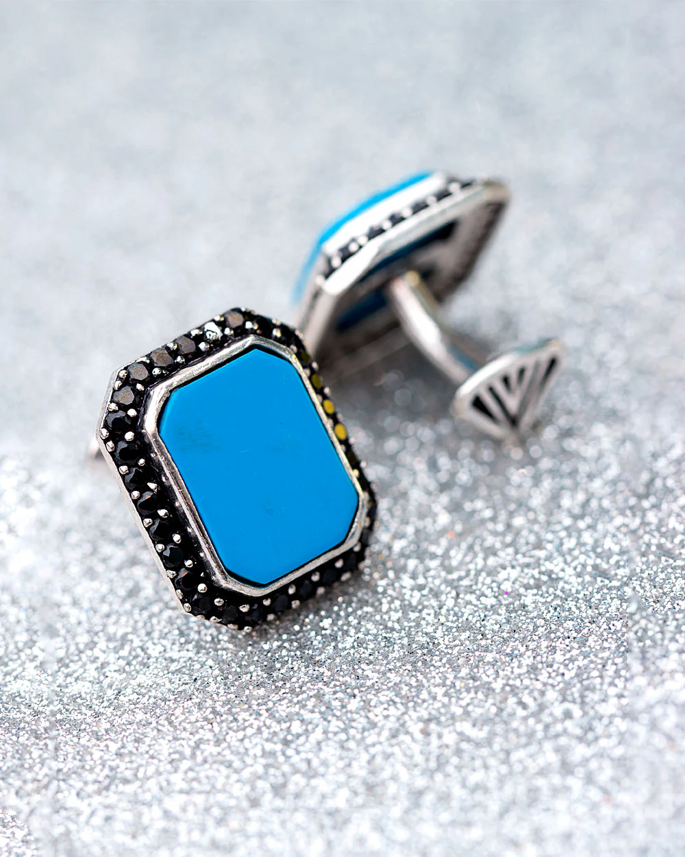 Angular Cut Milestone Cufflinks