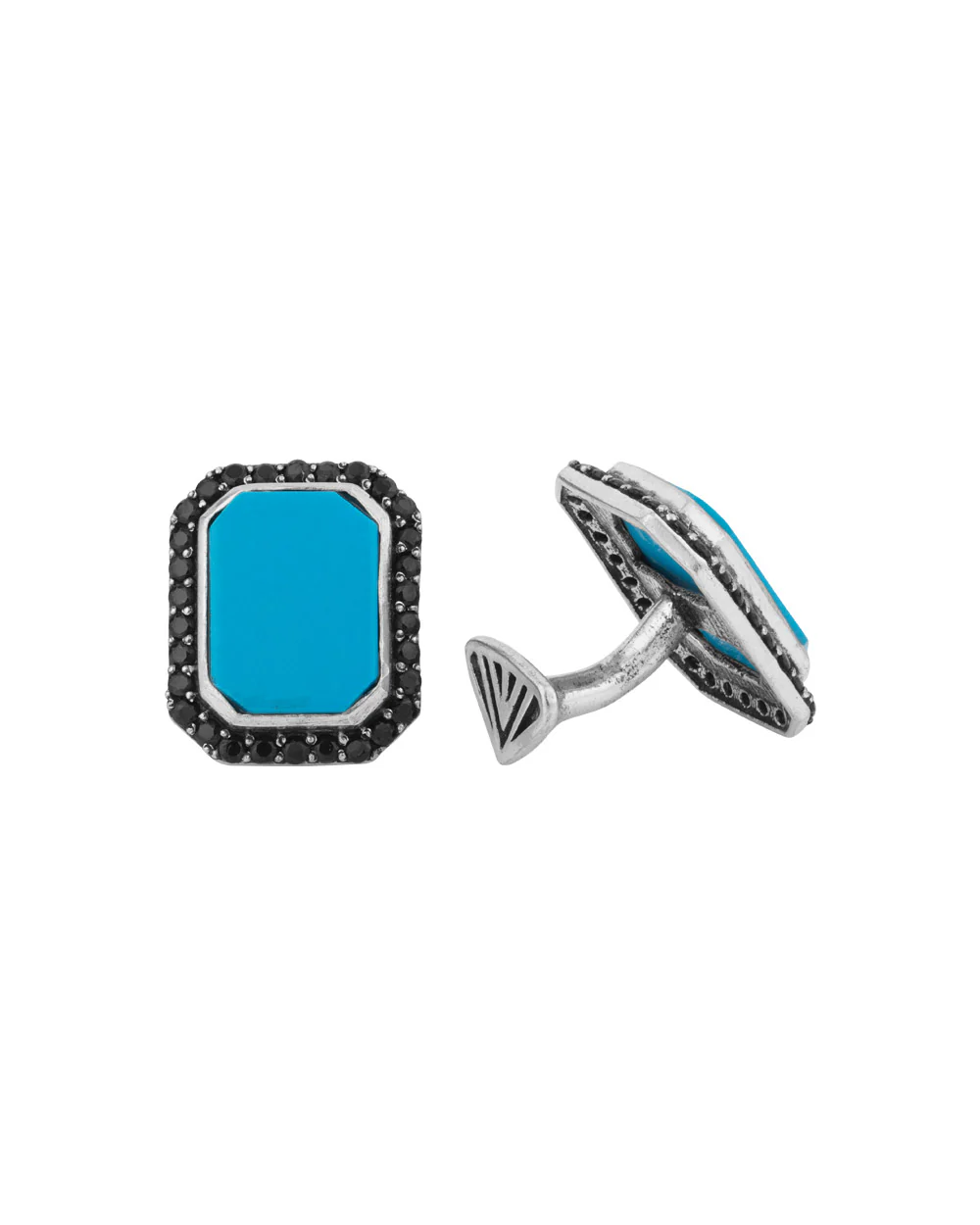 Angular Cut Milestone Cufflinks - Image 3