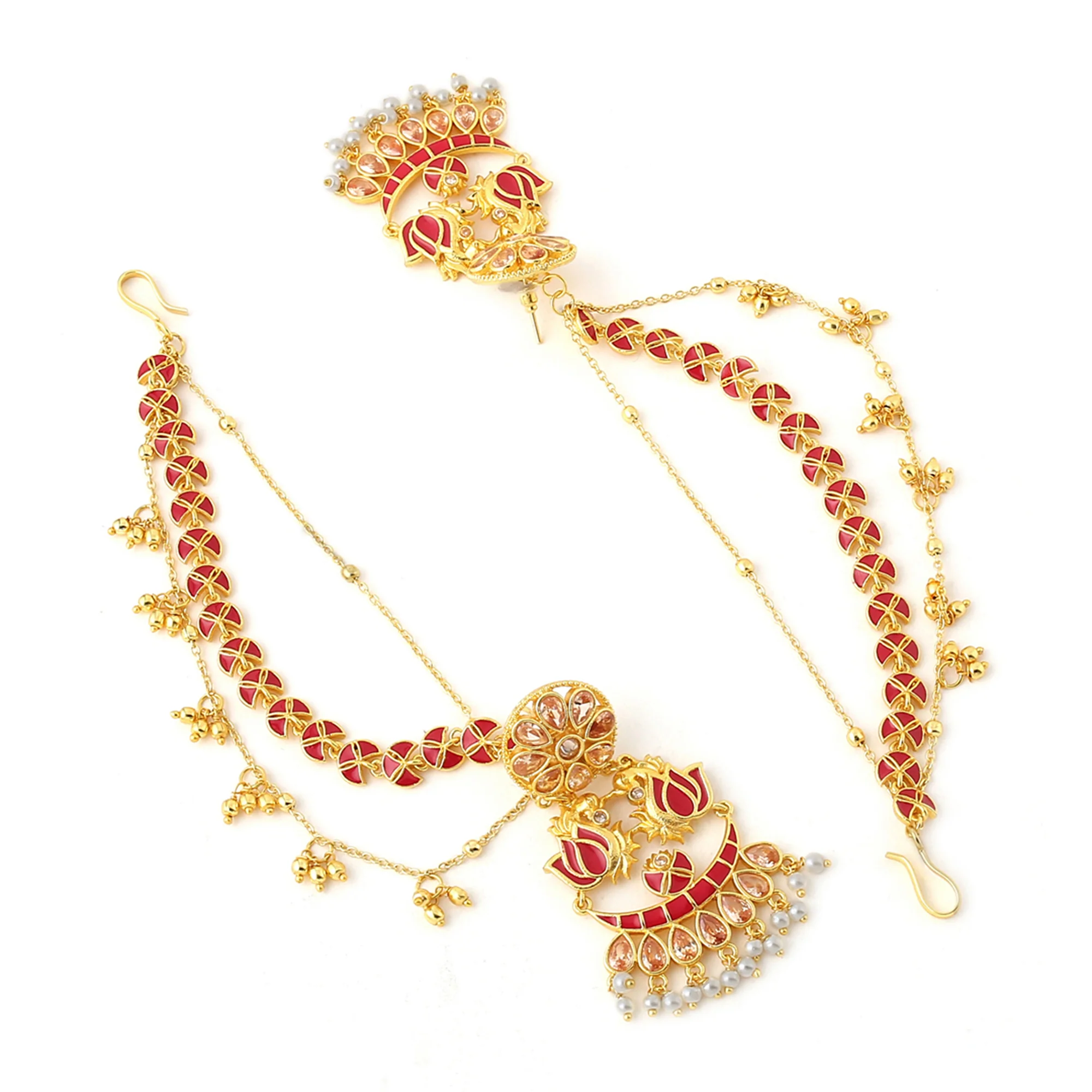 Apsara Bridal Die Gold Bridal Set - Image 4