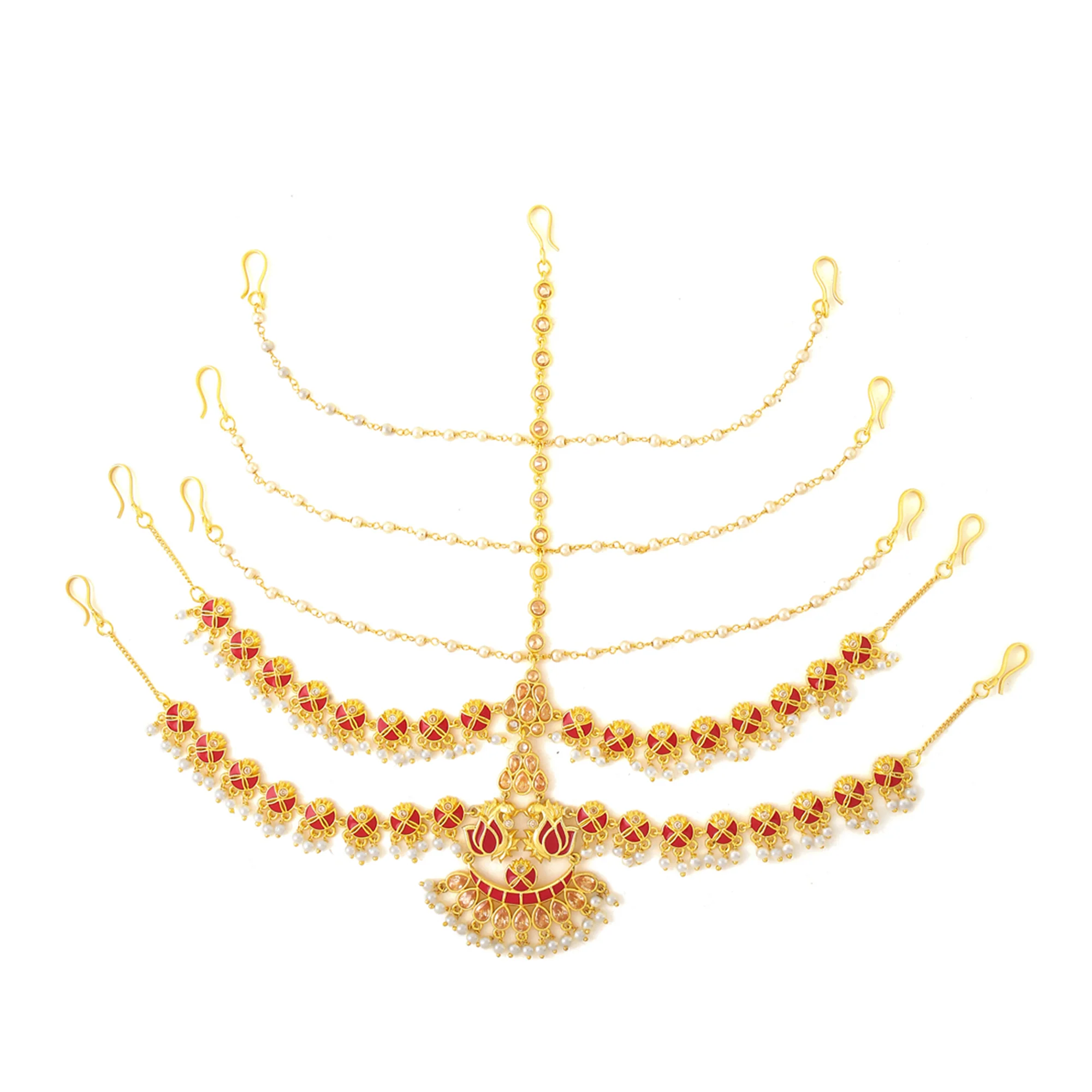Apsara Bridal Die Gold Bridal Set - Image 8