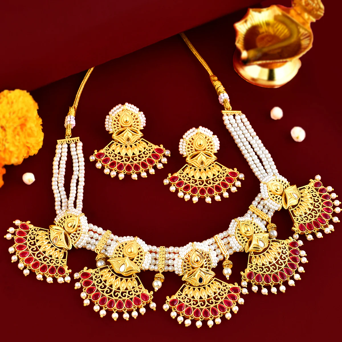 Aradhana Aayrin Choker Set - Image 2