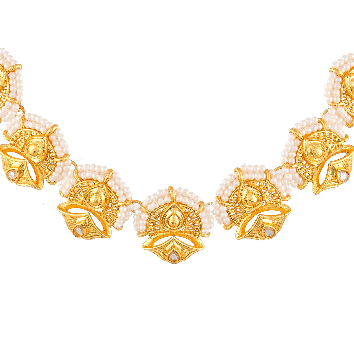 Aradhana Damini Necklace Set - Image 4