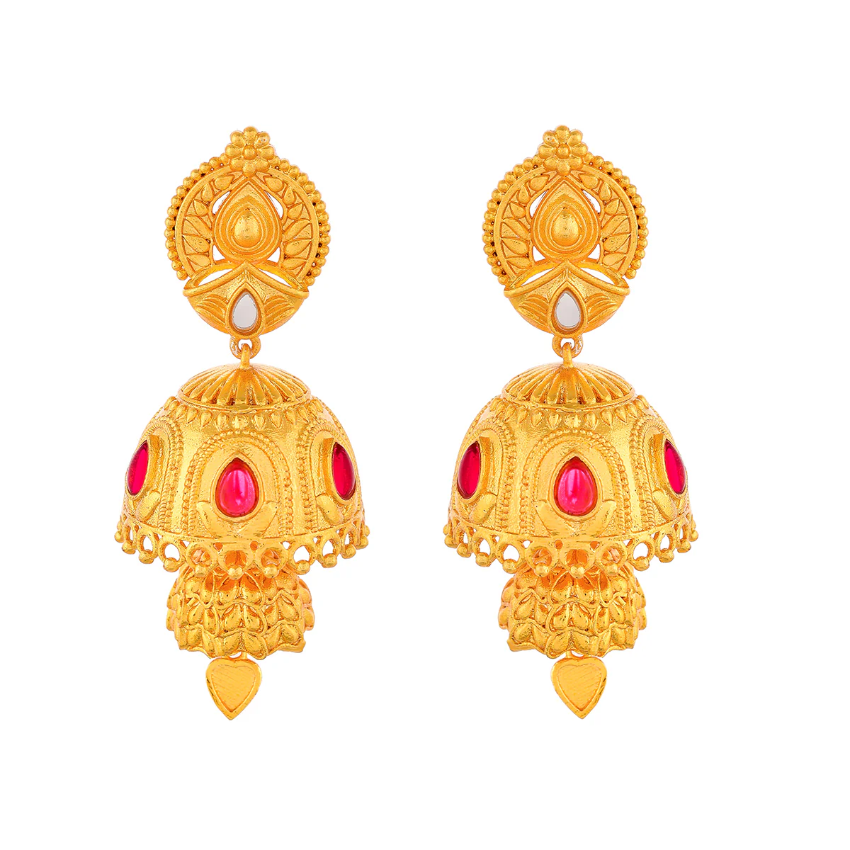 Aradhana Maitree Two Layers Jhumka - Image 5