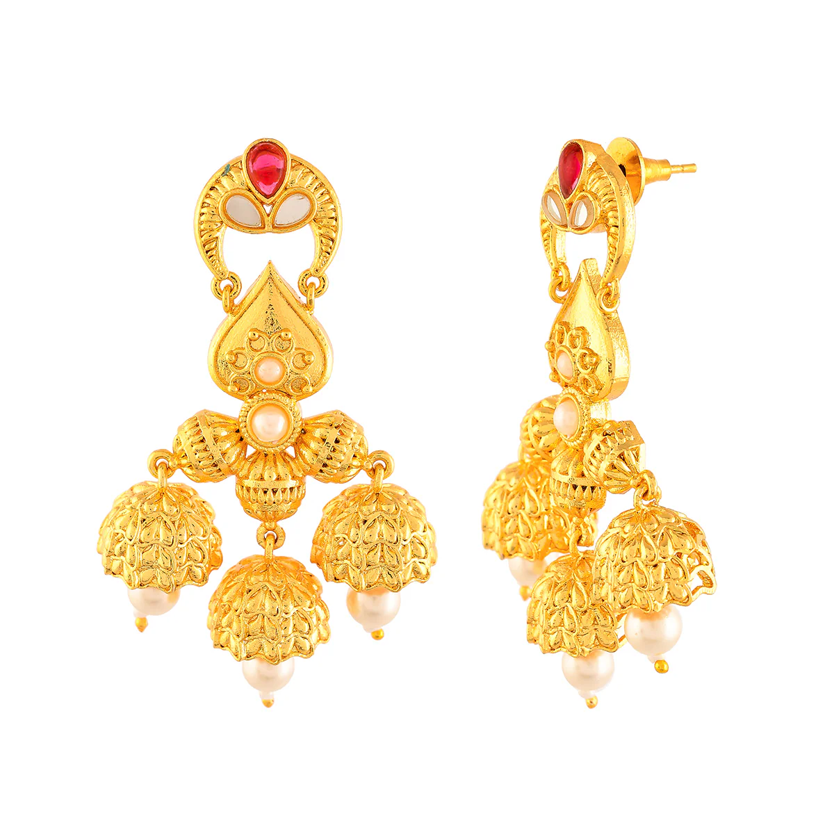 Aradhana Pratyusha Long Drop Earrings - Image 4