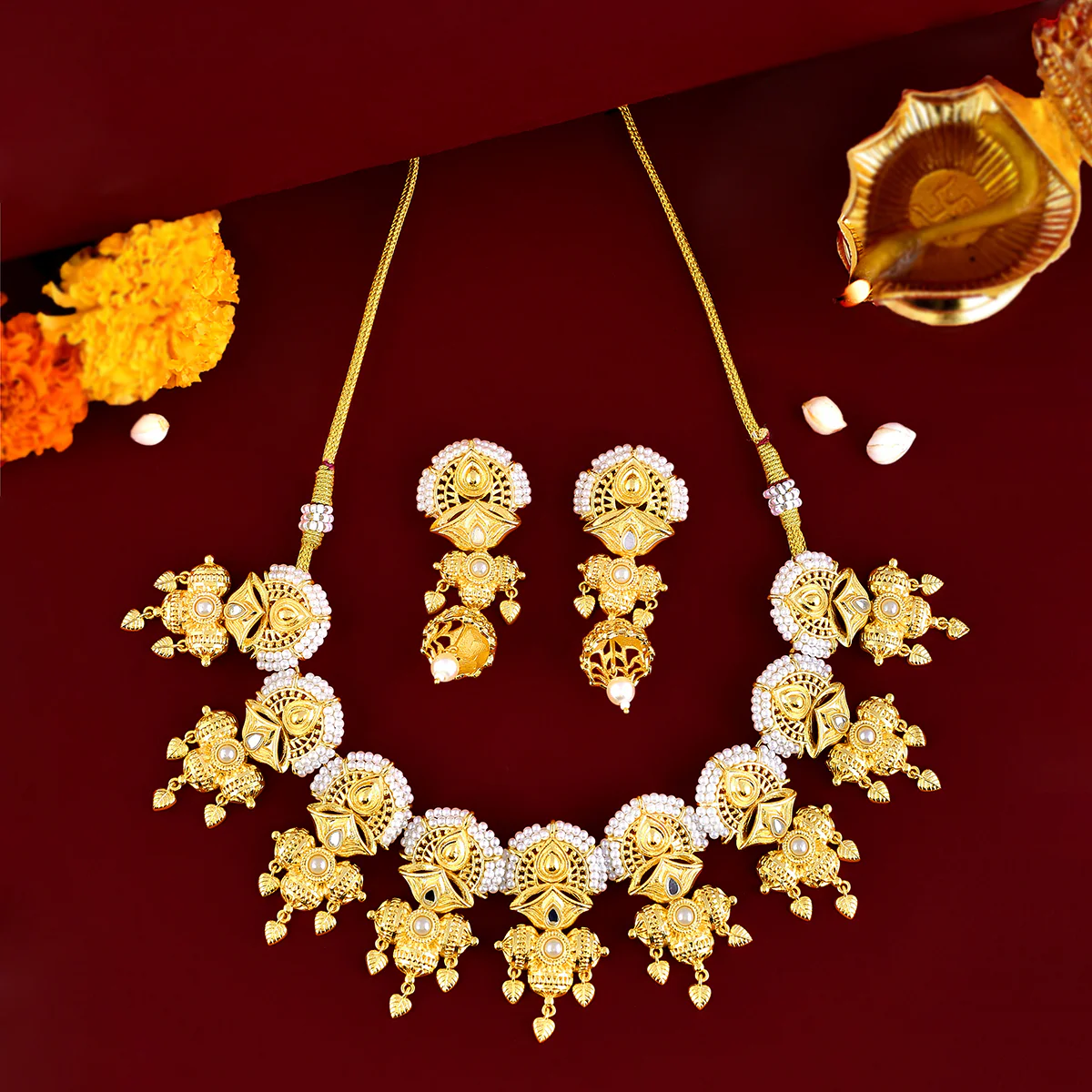 Aradhana Twisha Necklace Set - Image 2