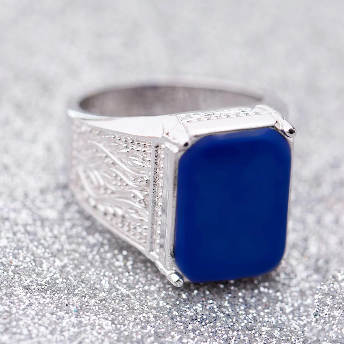 Artistically Crafted Milestone Signet Ring