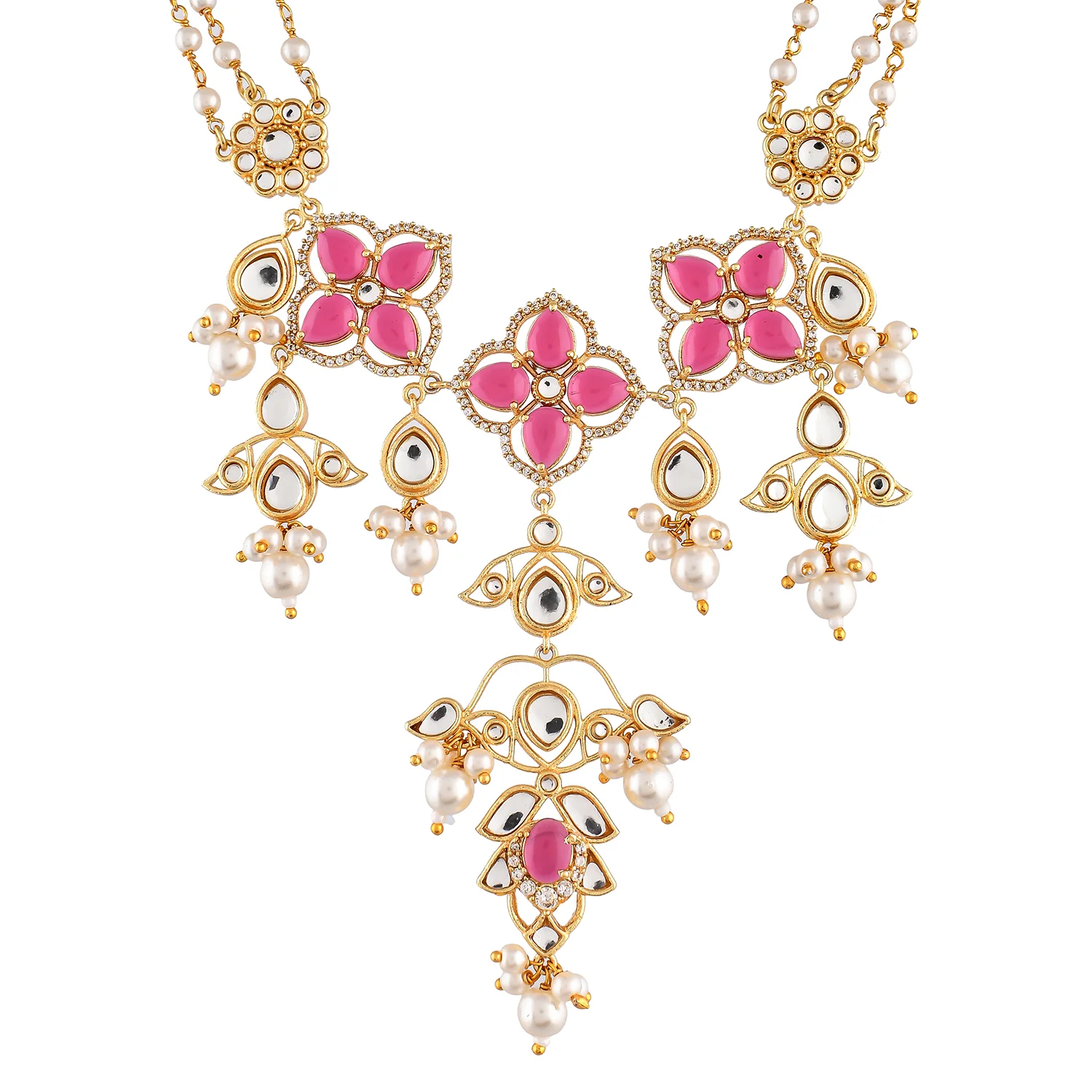 Heer Ashmaira Choker Necklace Set - Image 5