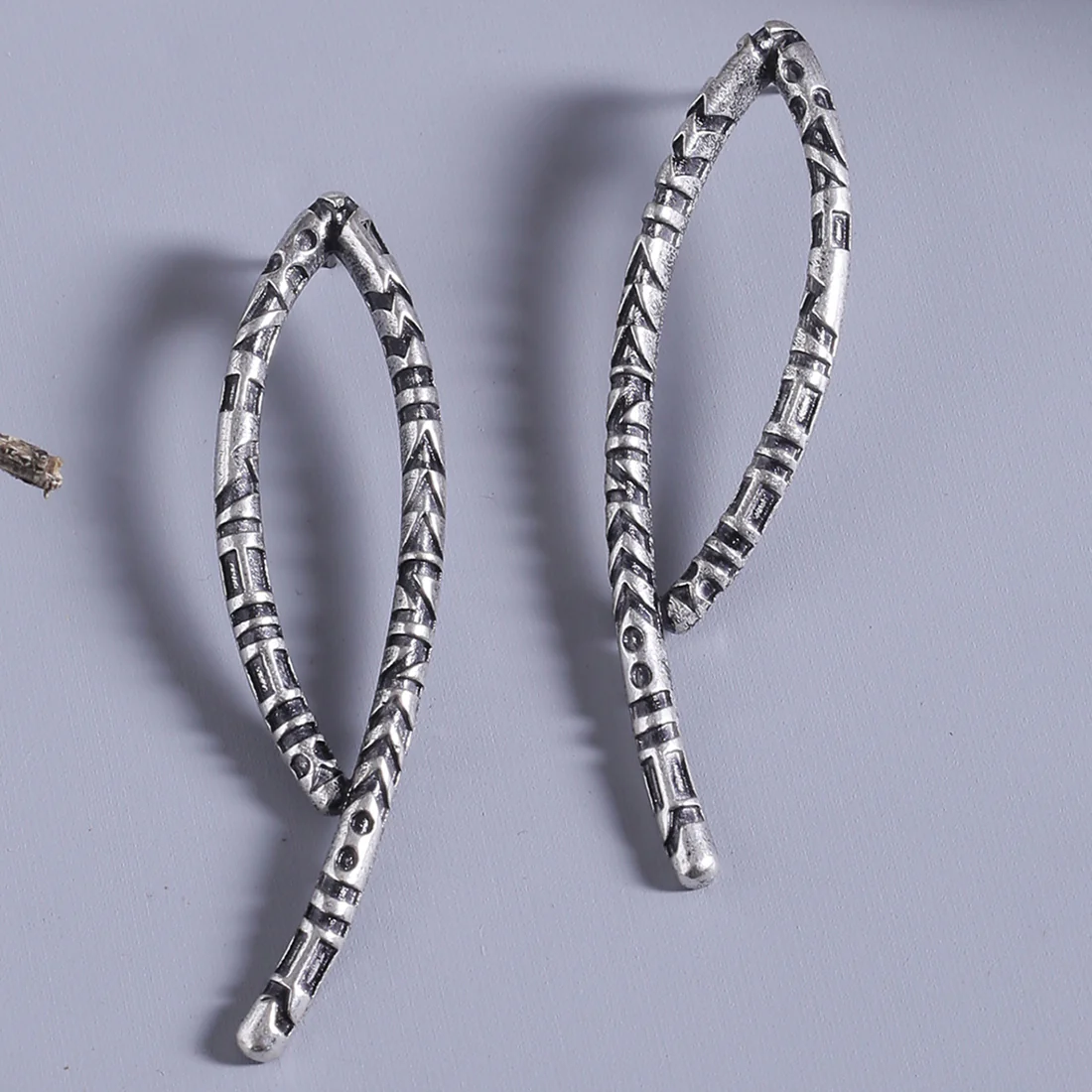 Aztec Bar Tribal Inspired Earrings