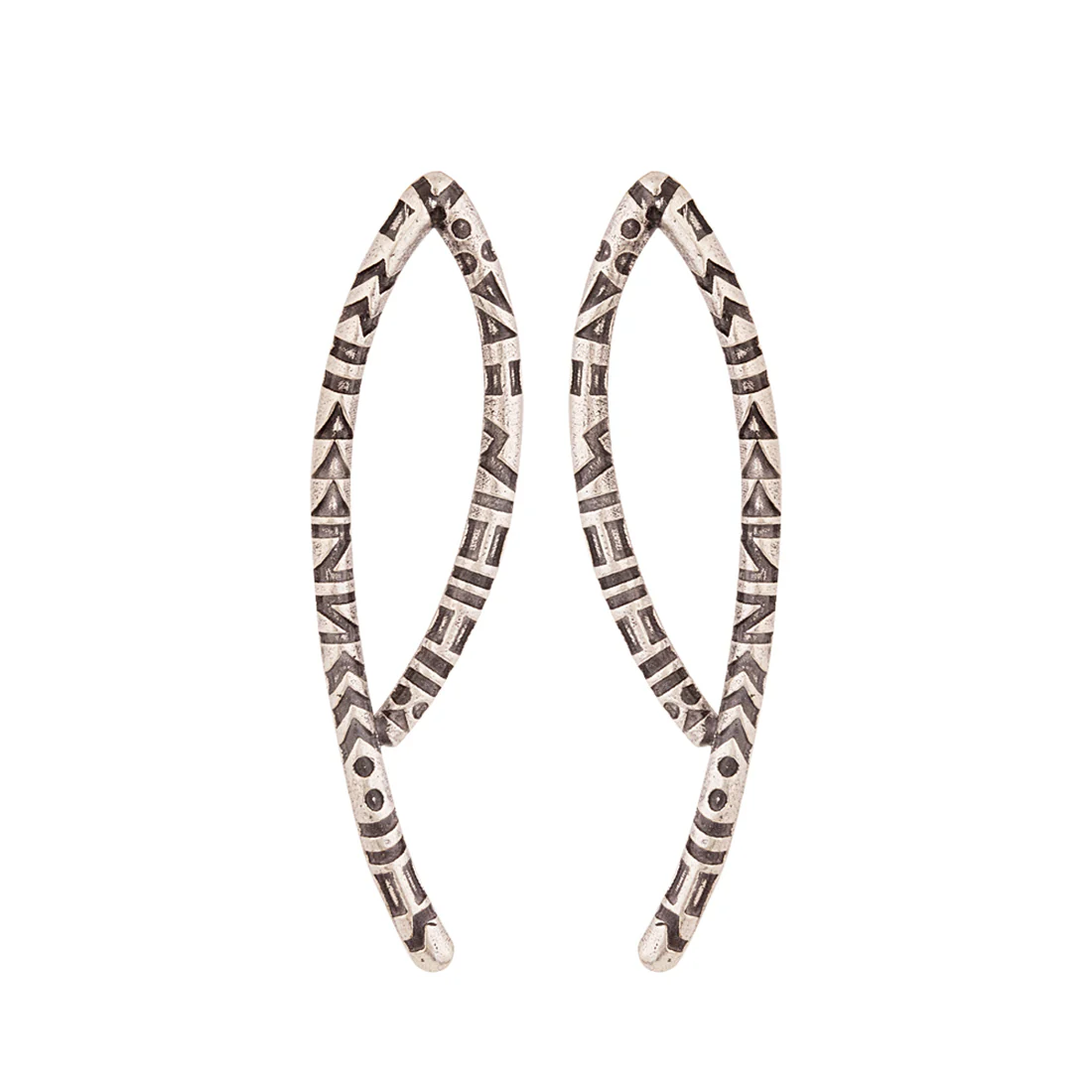 Aztec Bar Tribal Inspired Earrings - Image 3