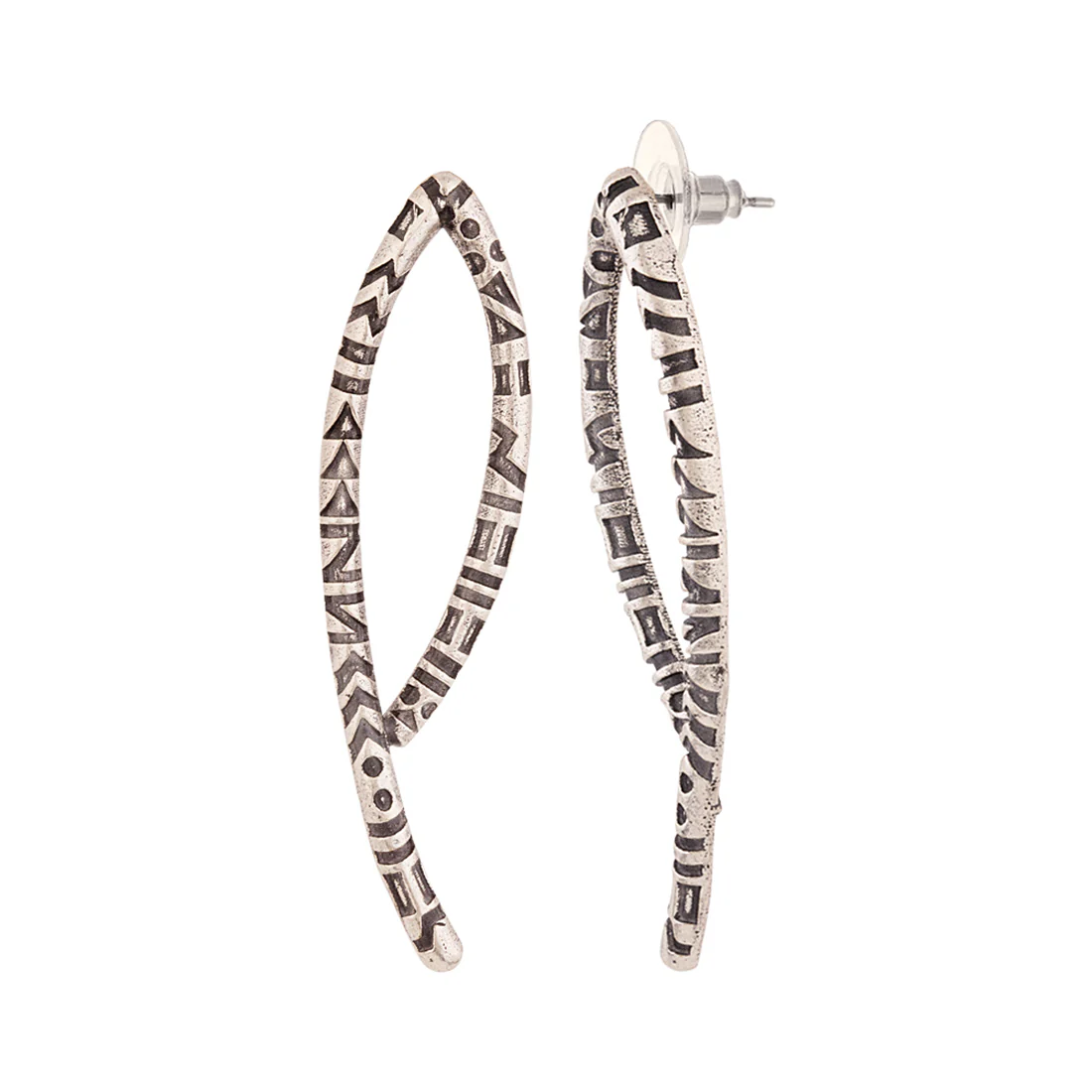 Aztec Bar Tribal Inspired Earrings - Image 4