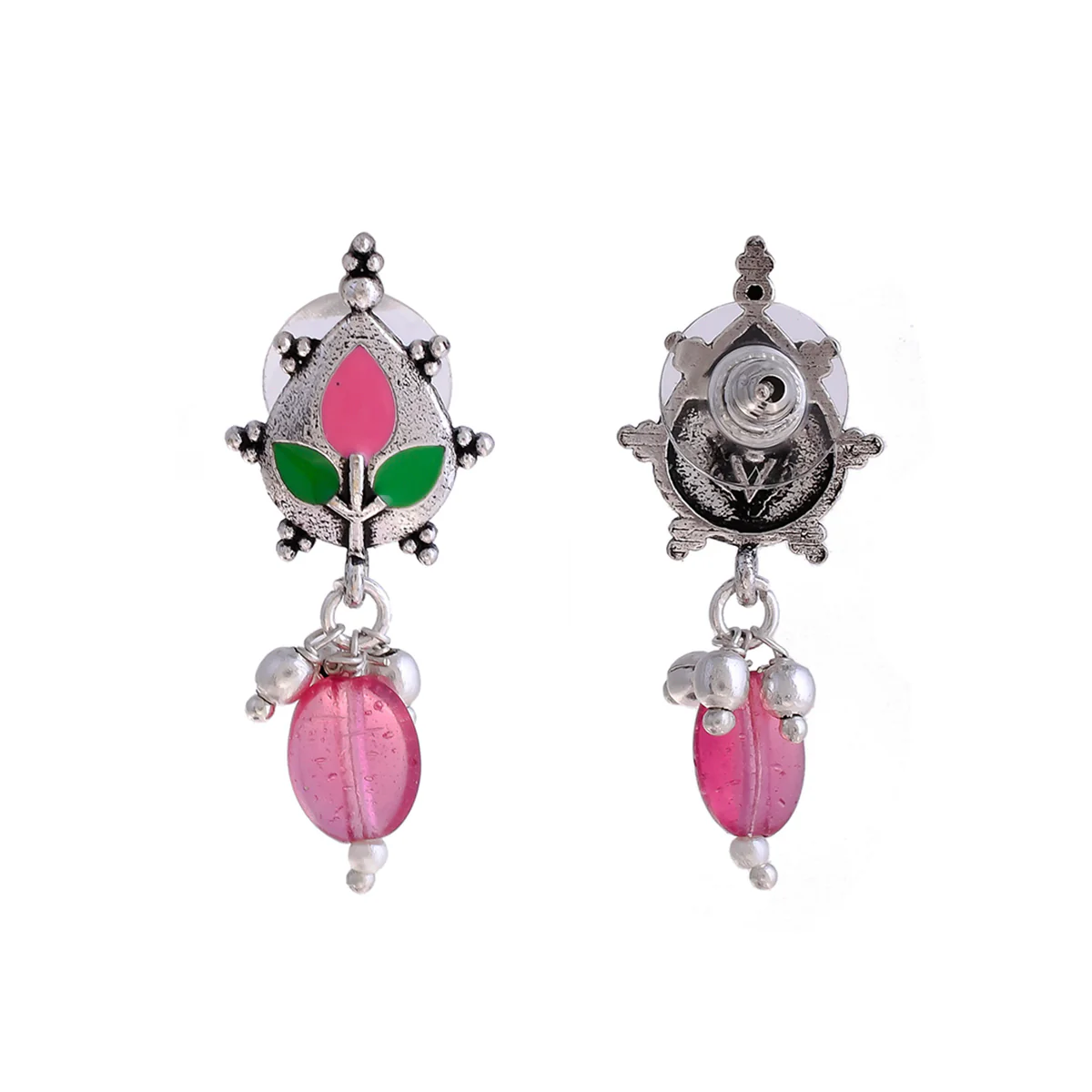 Bagh E Fiza Colourful Drop Earrings - Image 5