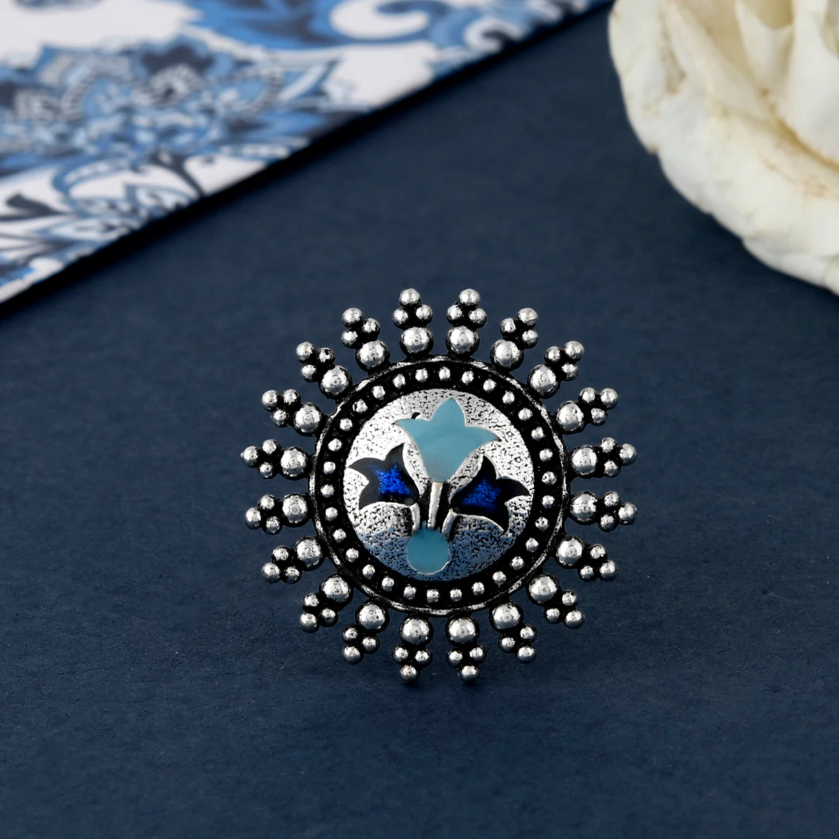 Bagh E Fiza Floral Motif Ring