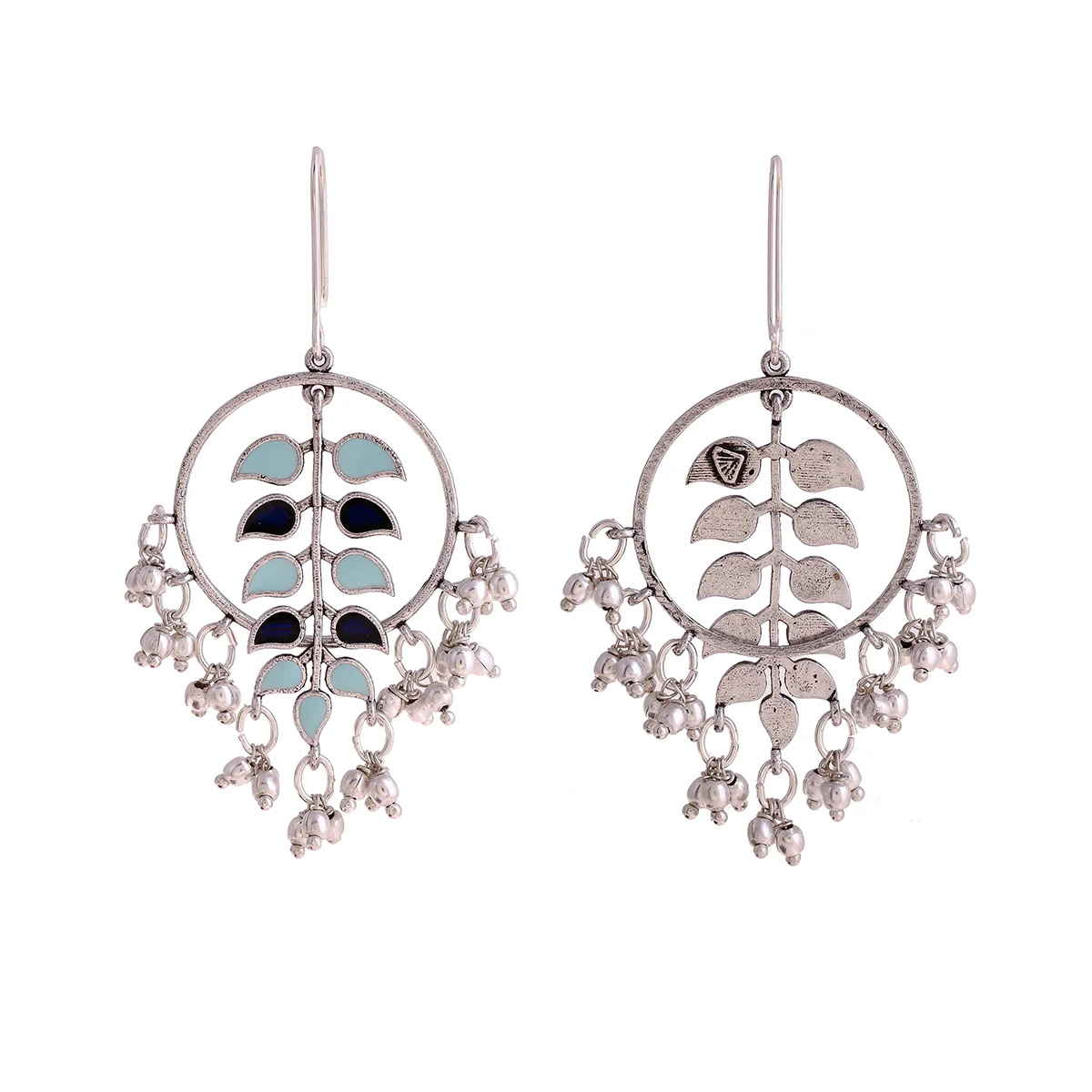 Bagh E Fiza Hoop Style Earrings - Image 5