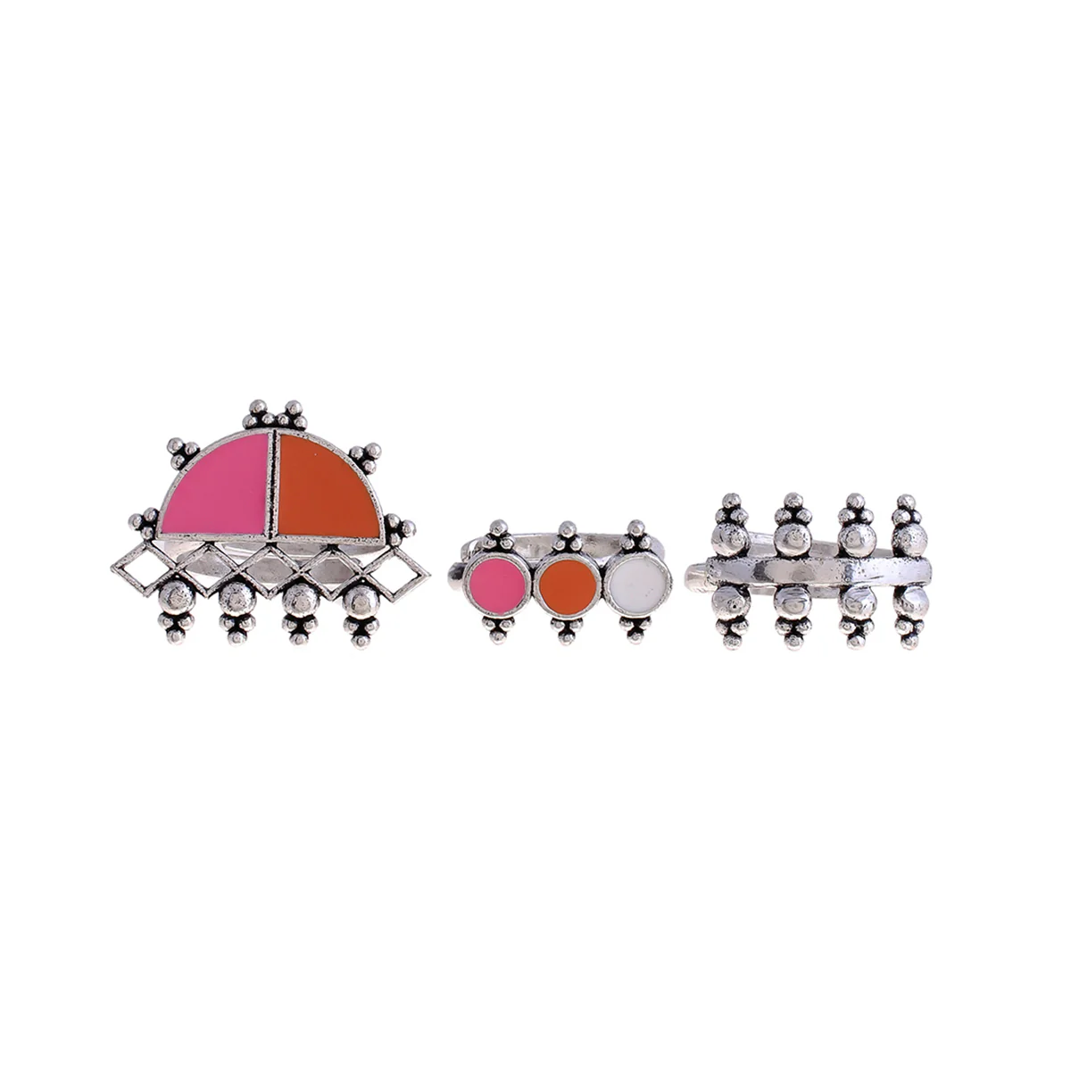 Bagh E Fiza Set of 3 Rings - Image 3