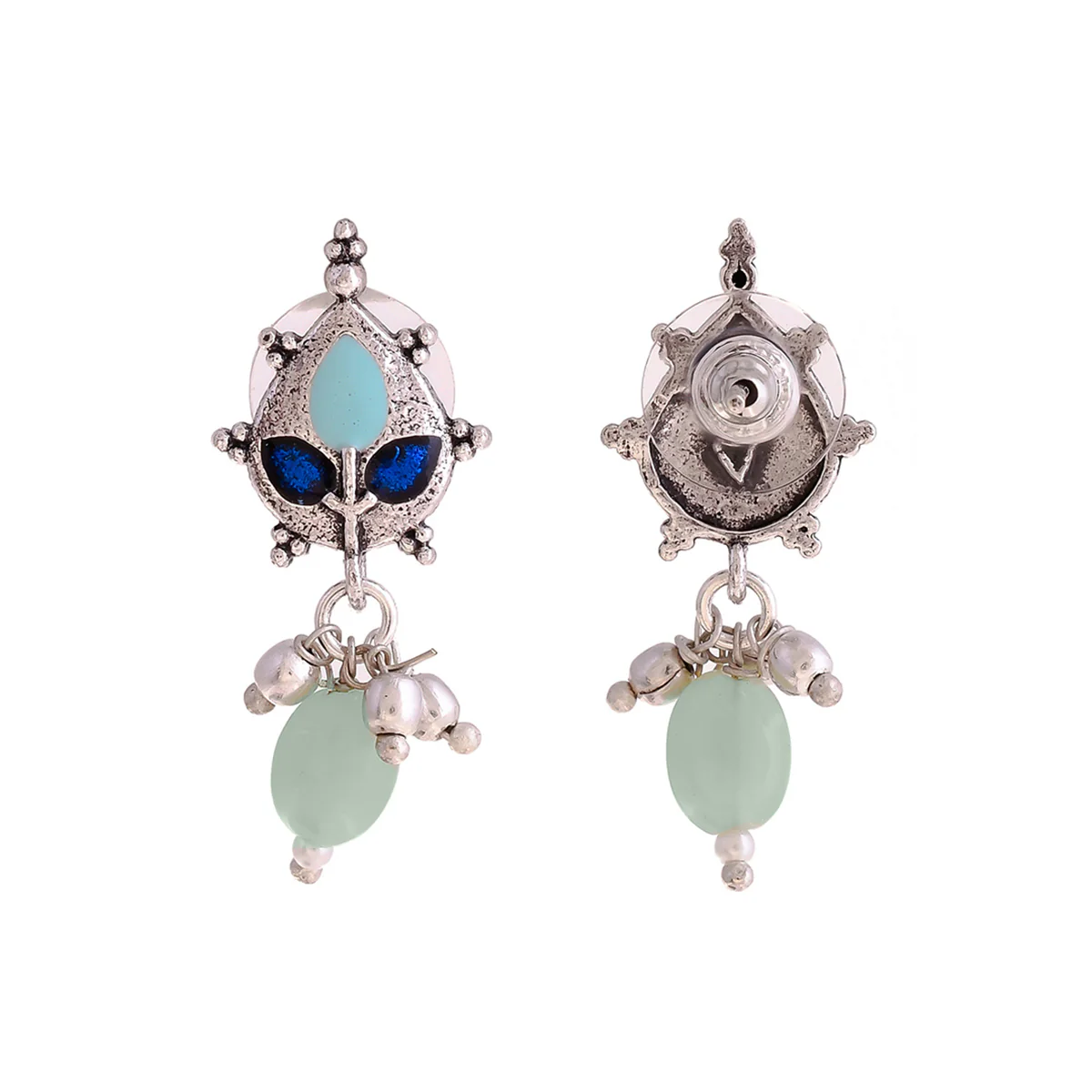 Bagh E Fiza Tiny Drop Earrings - Image 5