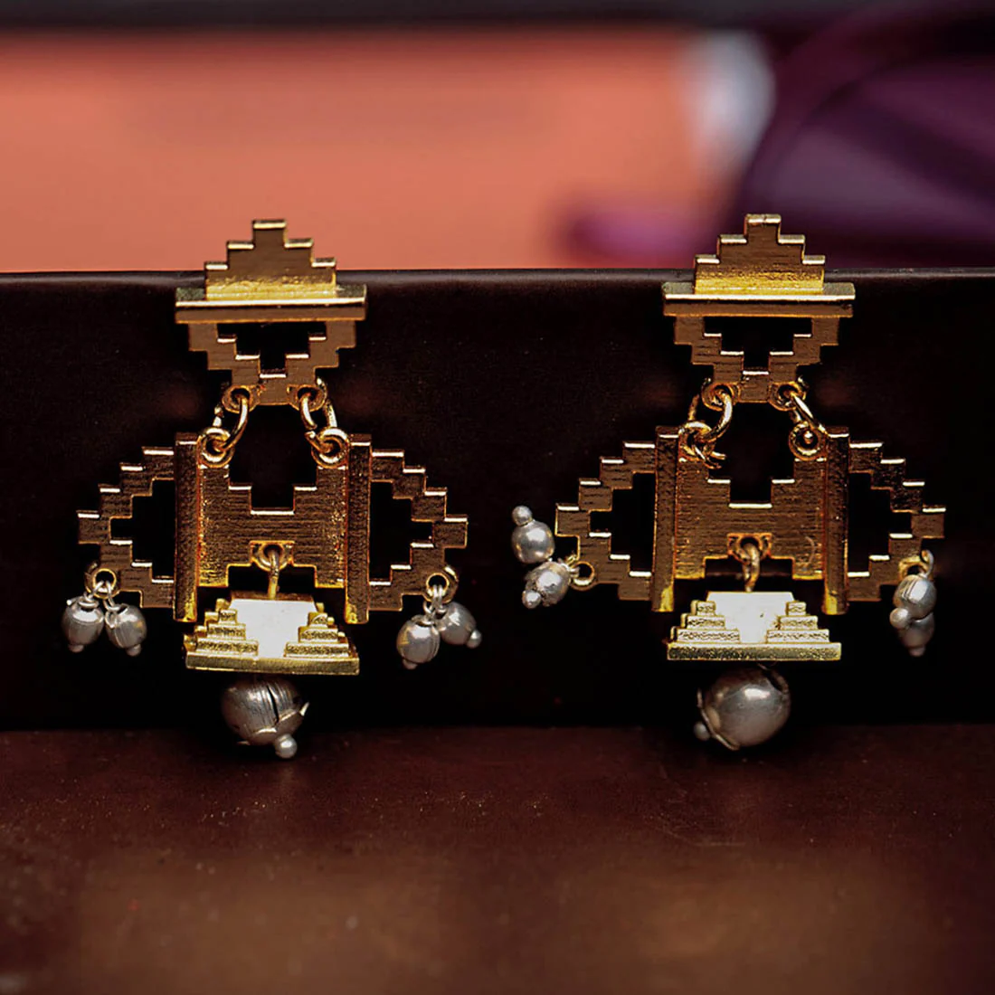 Baori Aztec Style Earrings