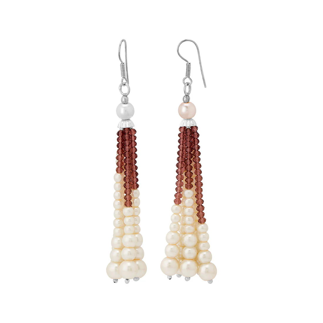 Beautiful Pearl Drop Earrings - Image 4