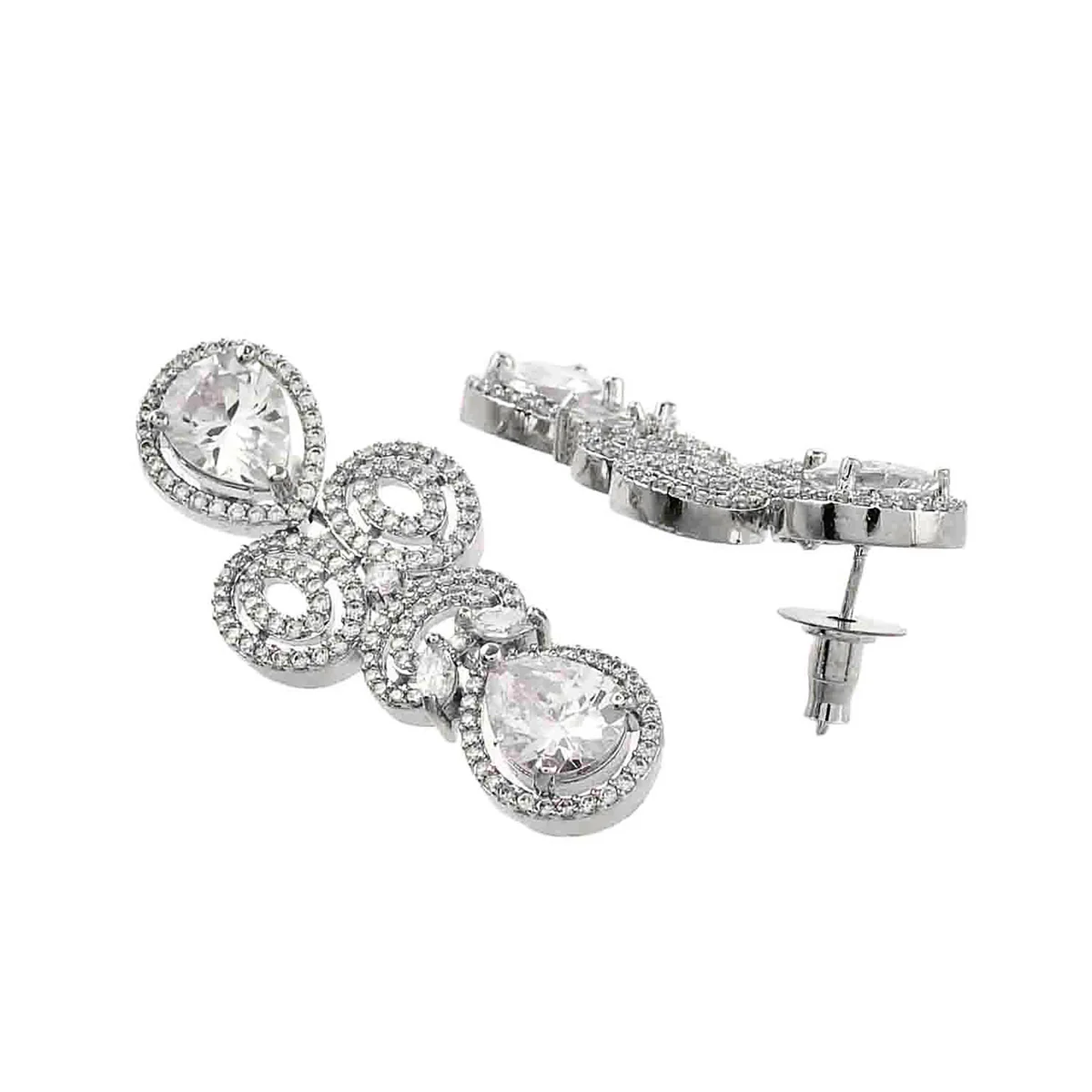 Sparkling Elegance Victorian Style Jewellery Set - Image 5