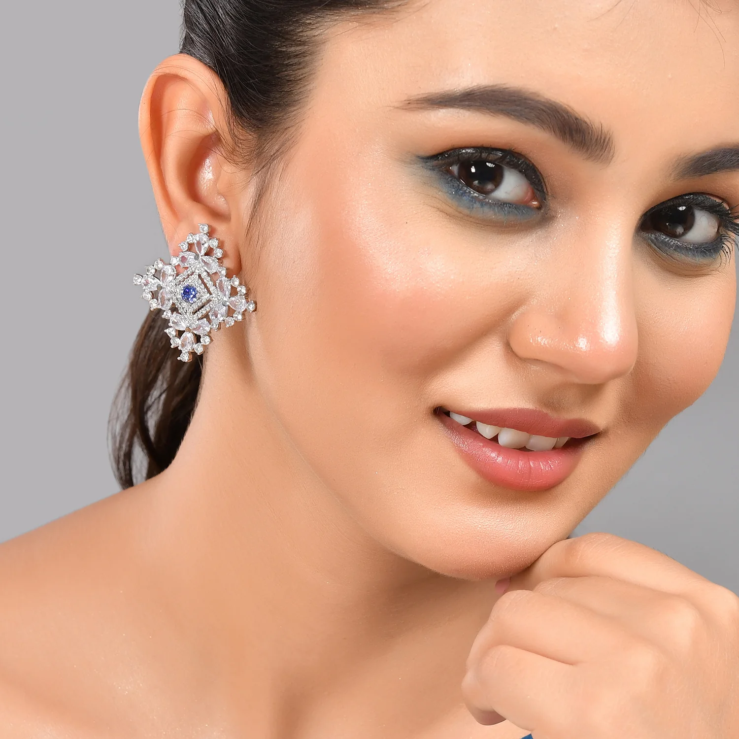 Before Sunrise Maya Statement Stud Earrings - Image 2