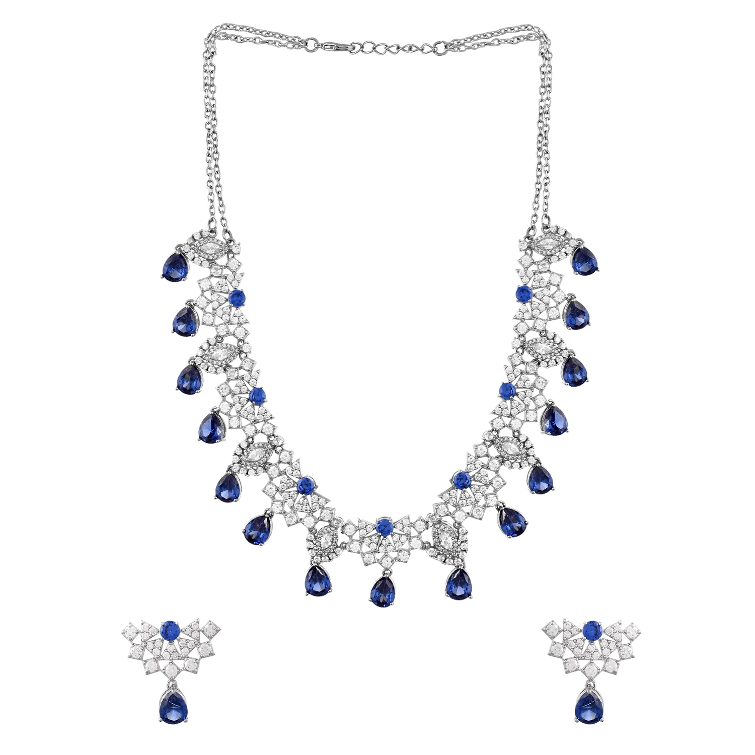 Before Sunrise Neeharika Necklace Set - Image 5