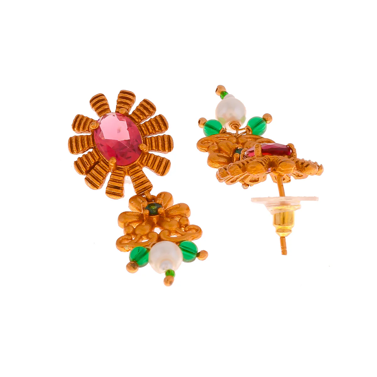 Bela Floral Choker Necklace Set - Image 6