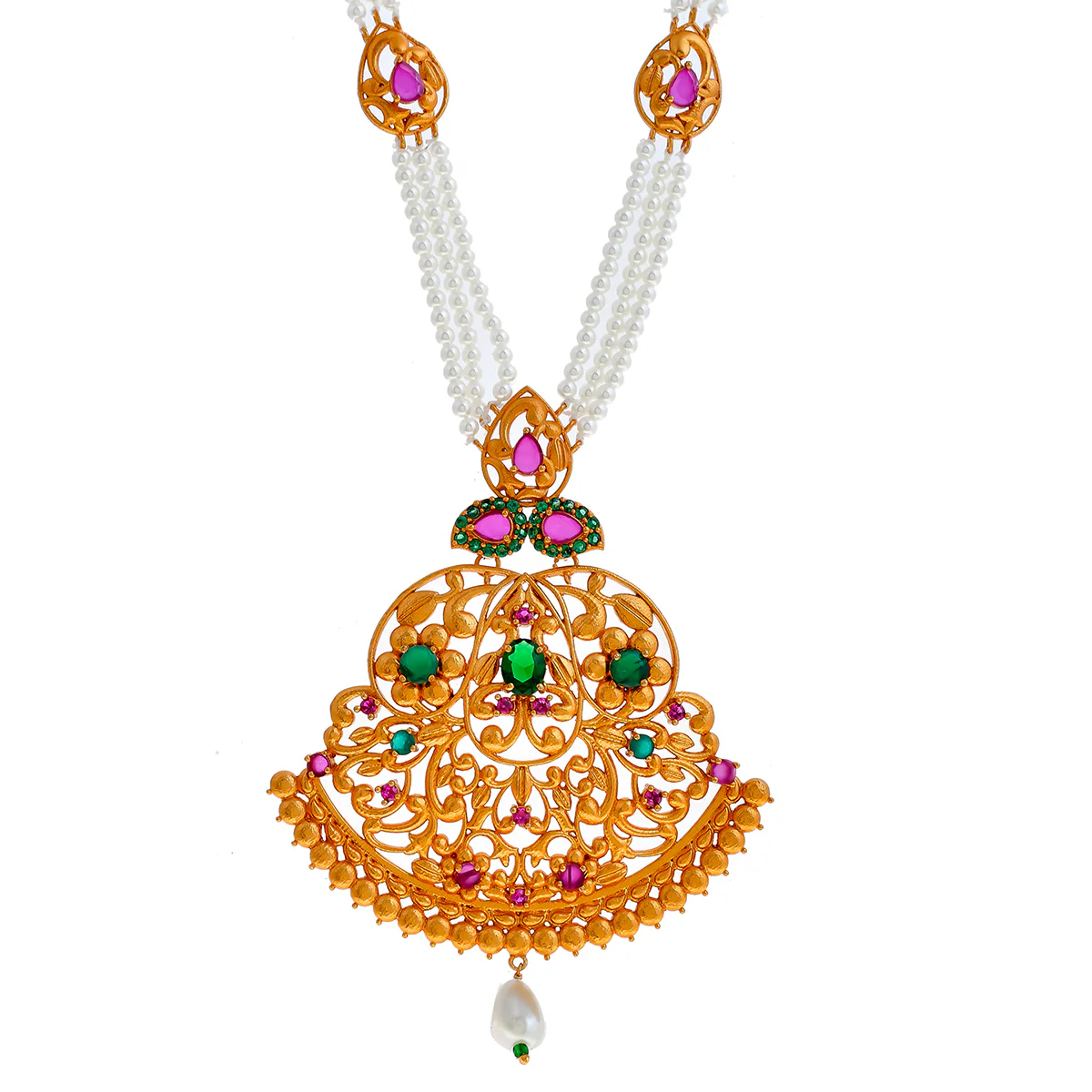 Bela Traditional Necklace Set - Image 4