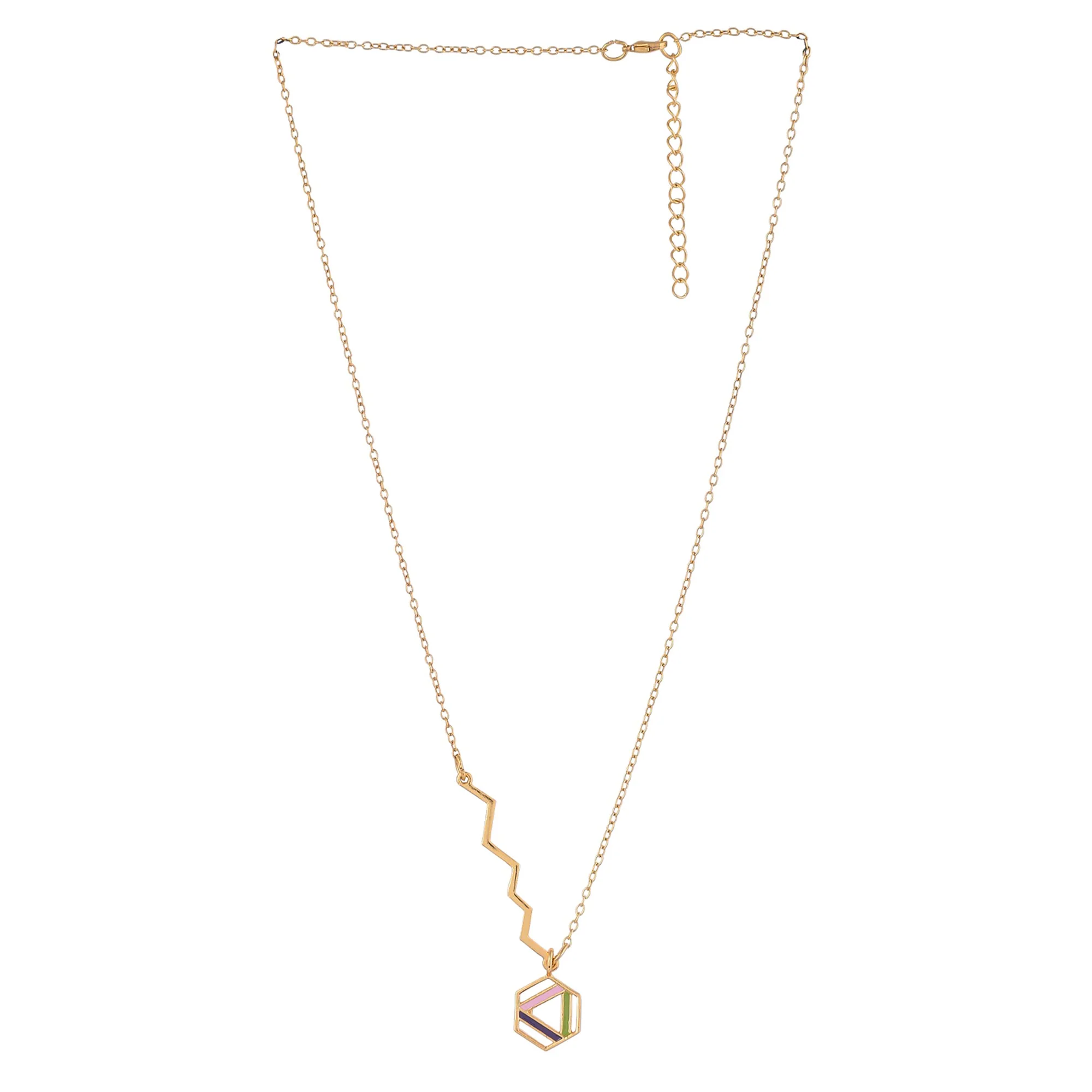 Benzene Enameled Casual Necklace - Image 4