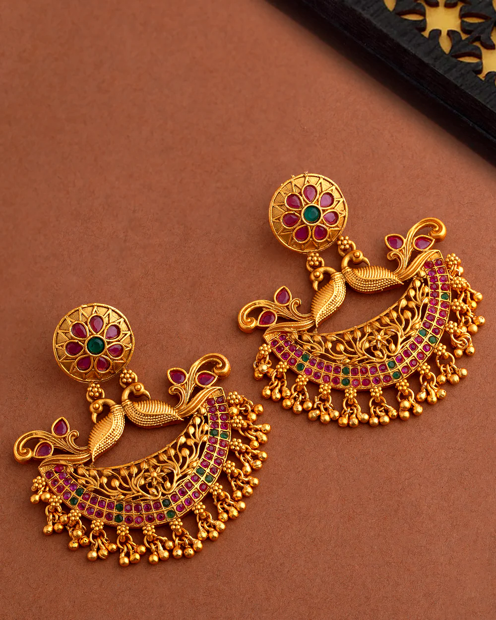 Bird Motifs Ethnic Earrings