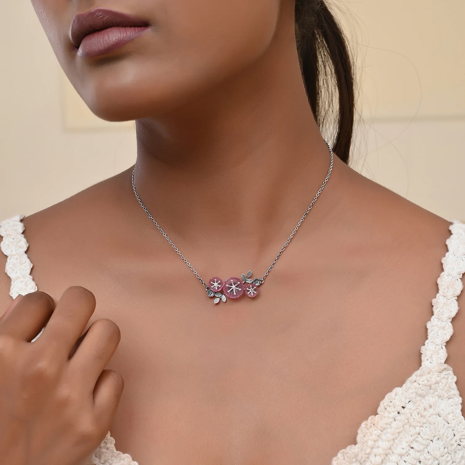 Bloom 925 Sterling Silver Mio Necklace - Image 2