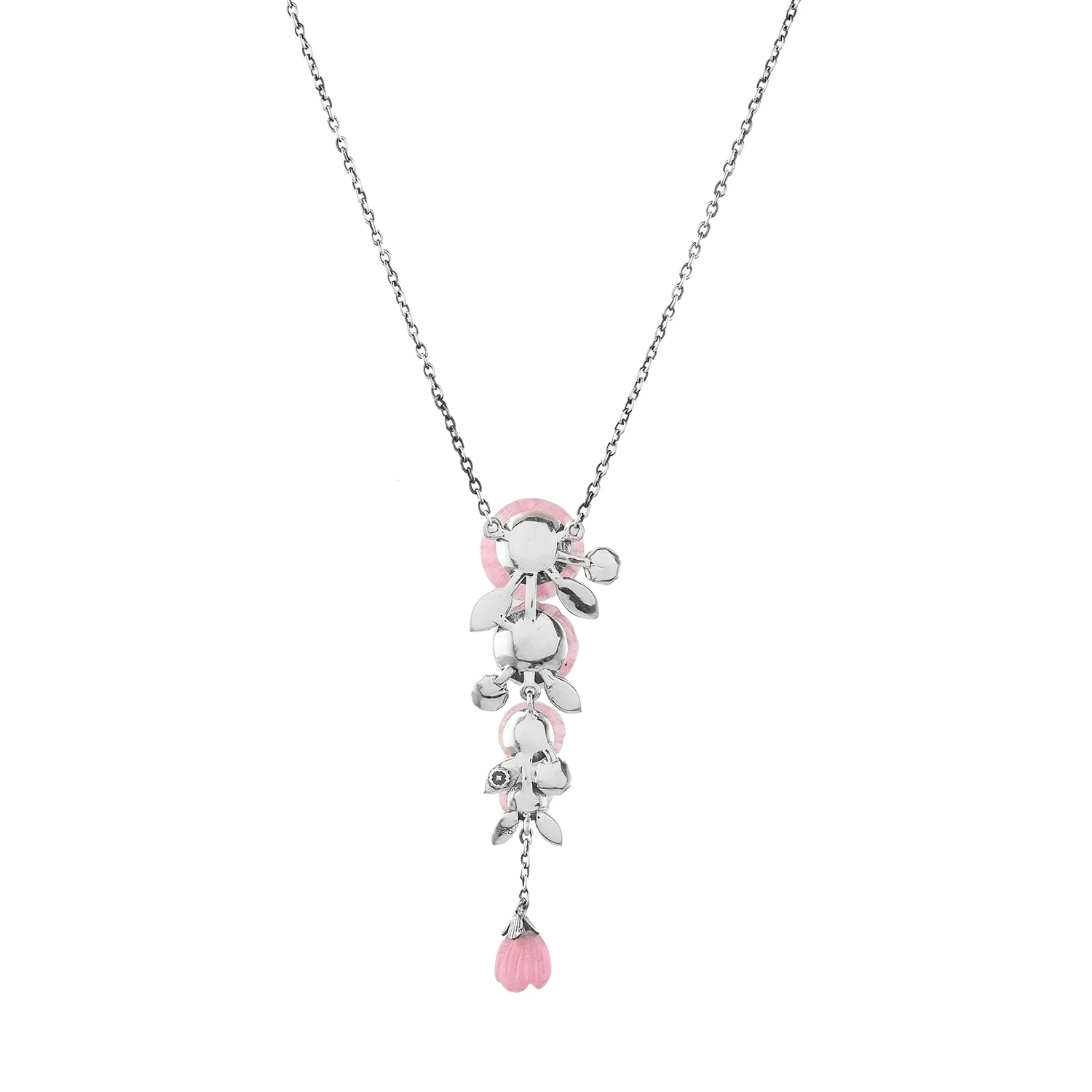 Bloom 925 Sterling Silver Sakura Necklace - Image 3