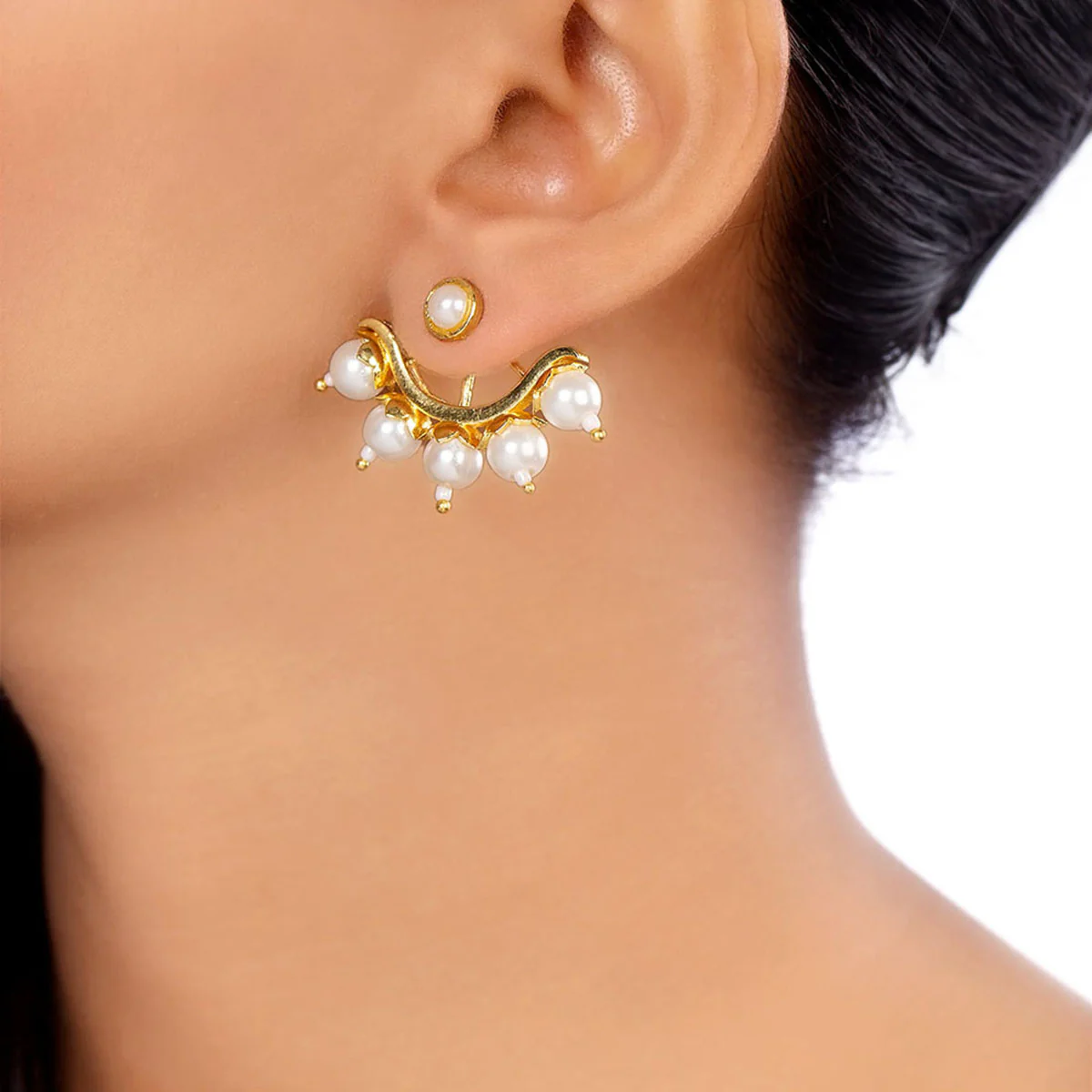 Blooming Beads Aztec Inspired Earrings - Image 2