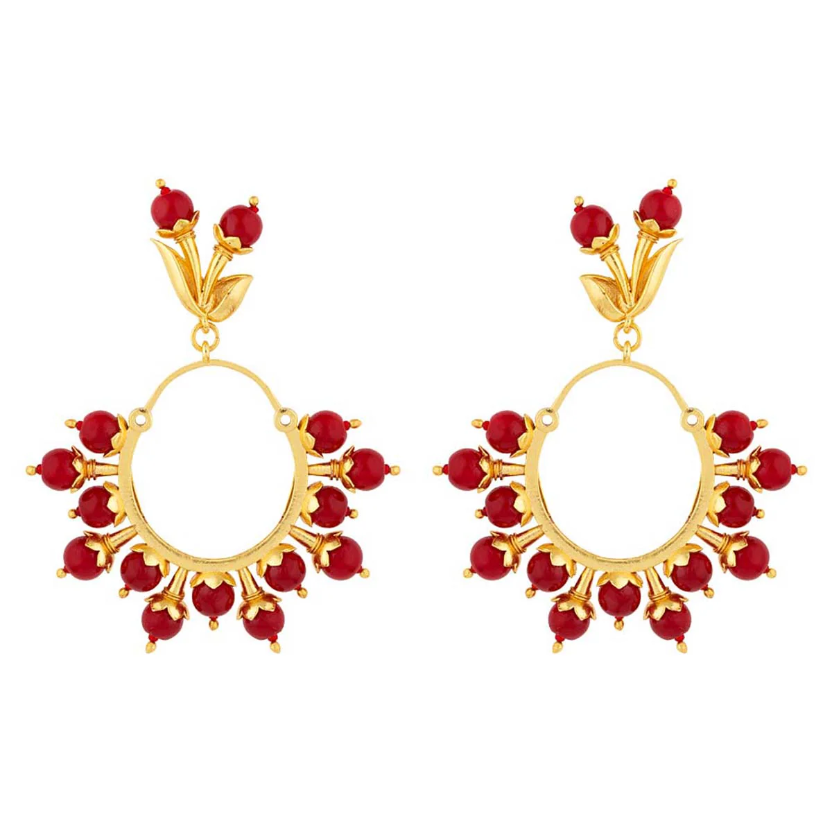Blooming Beads Floral Inspired Earrings - Image 3