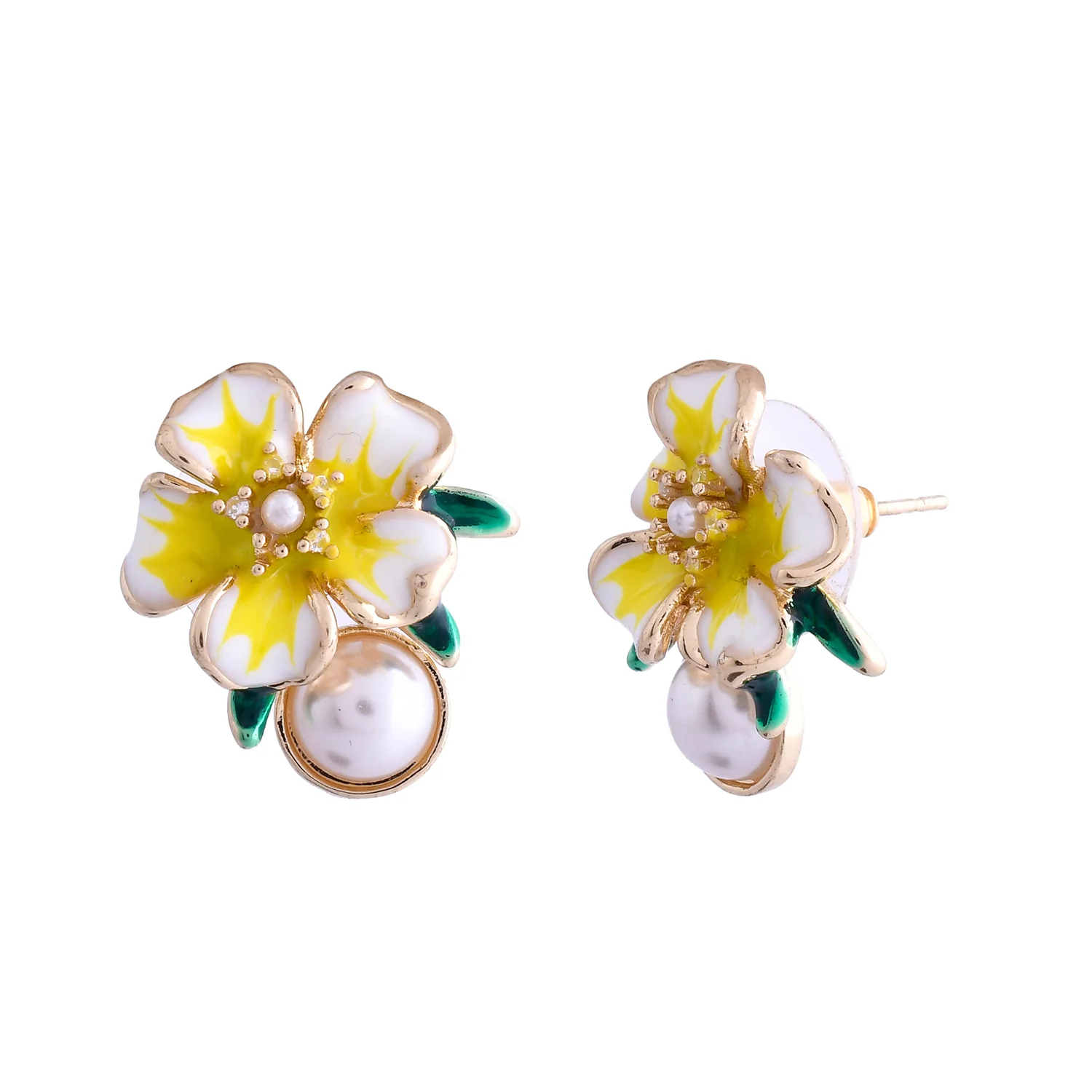 Blossom Sunshine Stud Earrings - Image 3