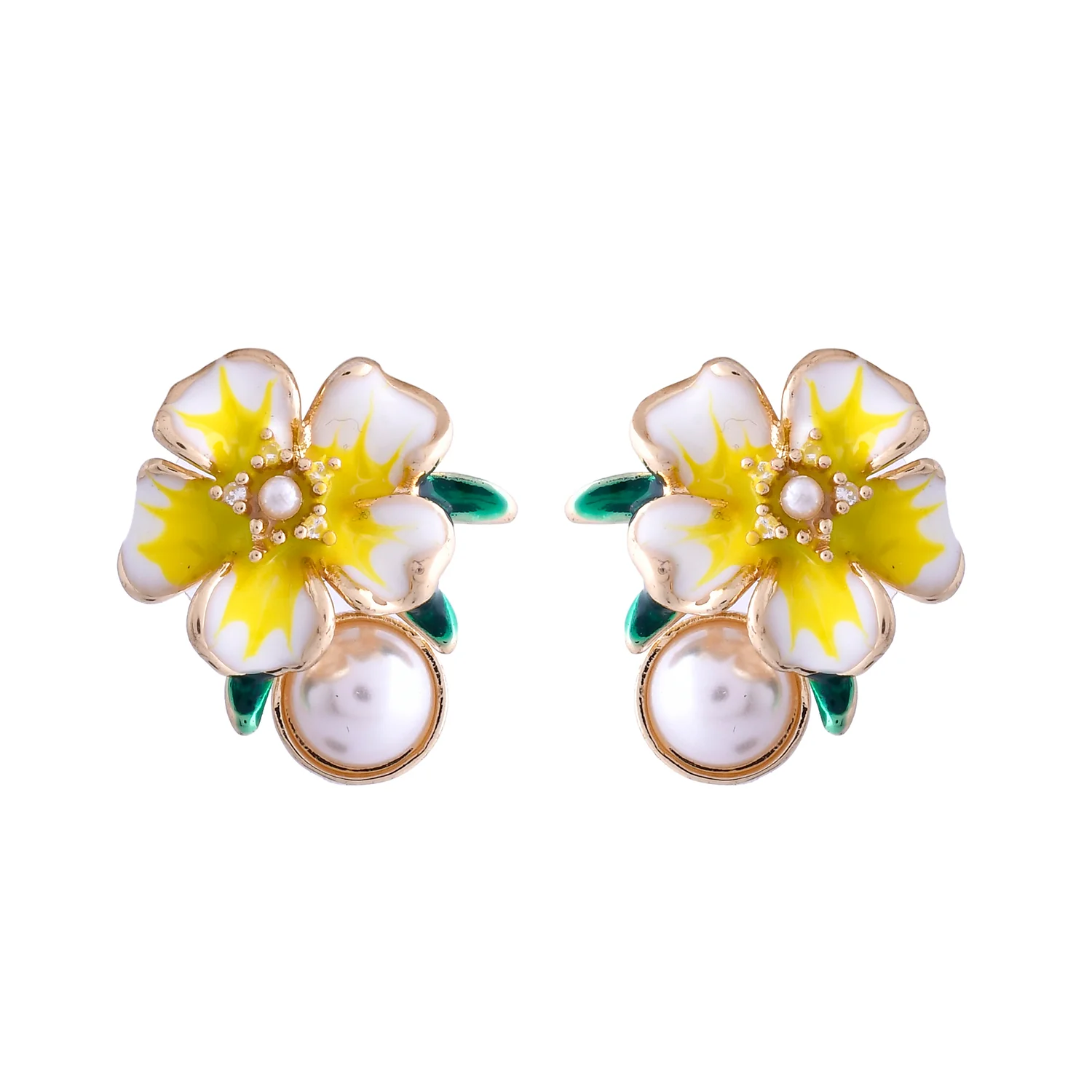 Blossom Sunshine Stud Earrings - Image 4