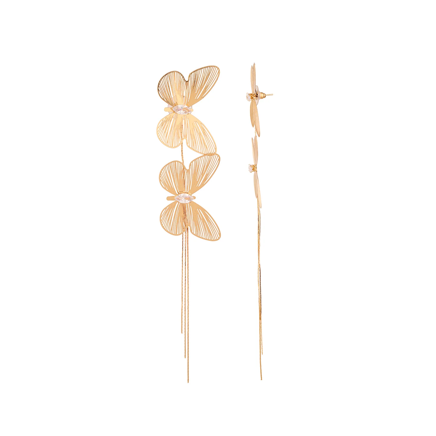 Blume Butterfly  Layered  Pendant Set - Image 5