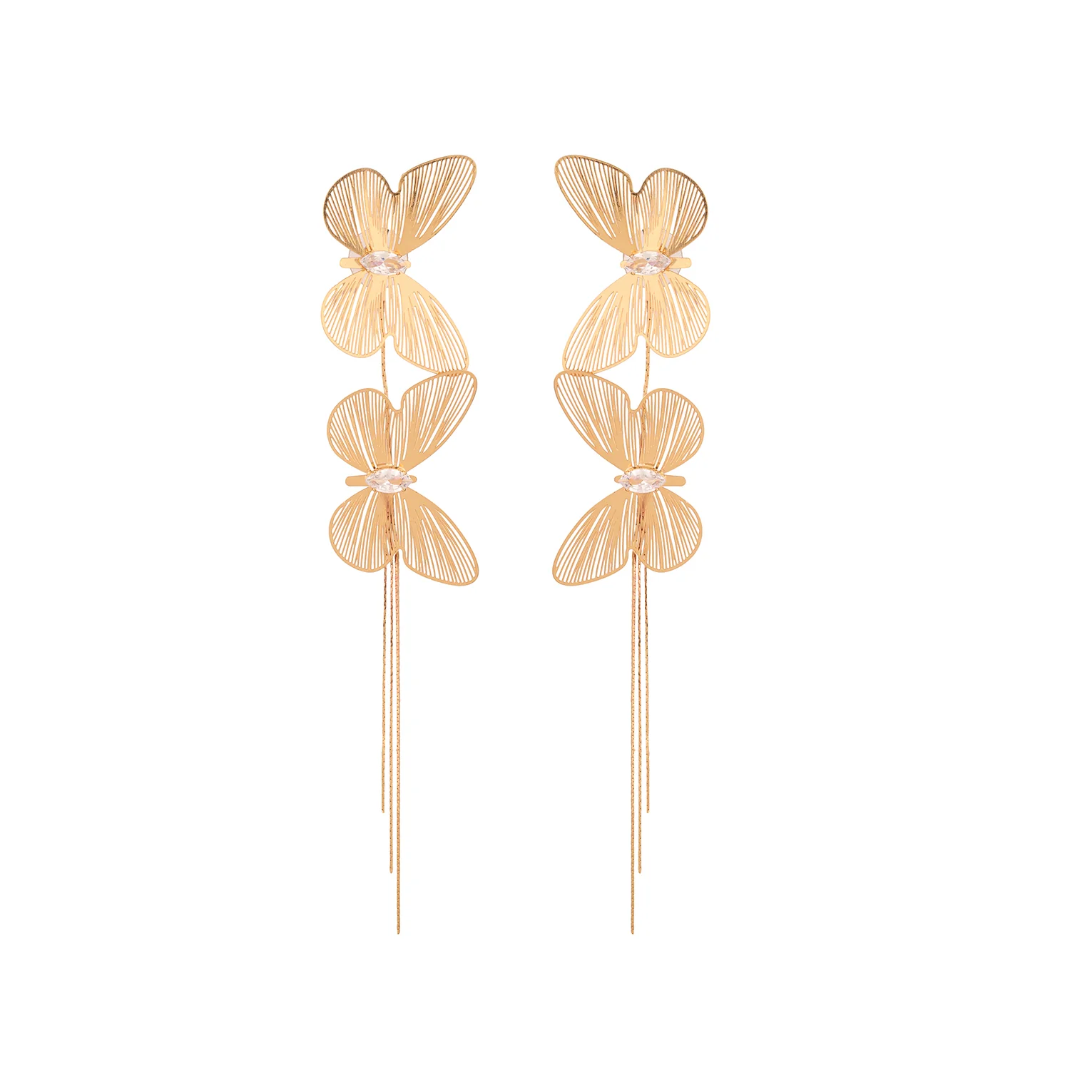 Blume Butterfly  Layered  Pendant Set - Image 6