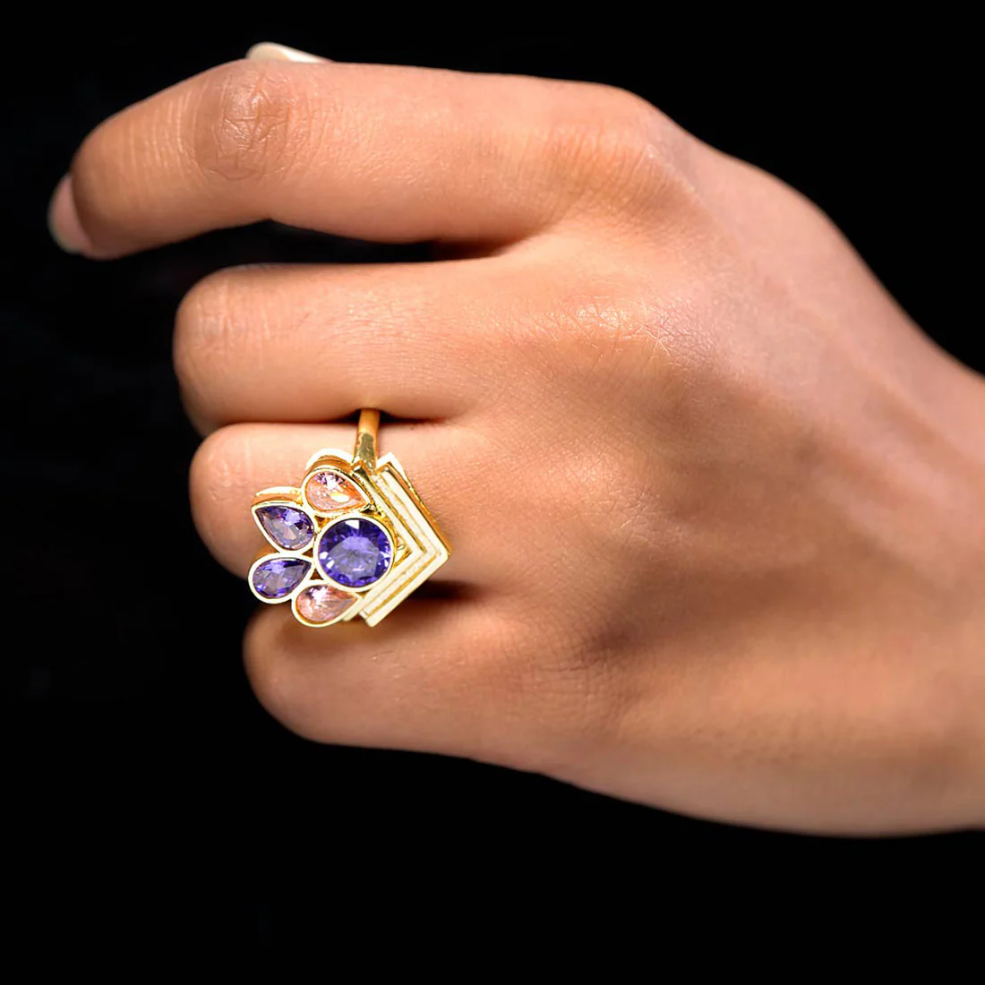 Blush Regal Ring - Image 2