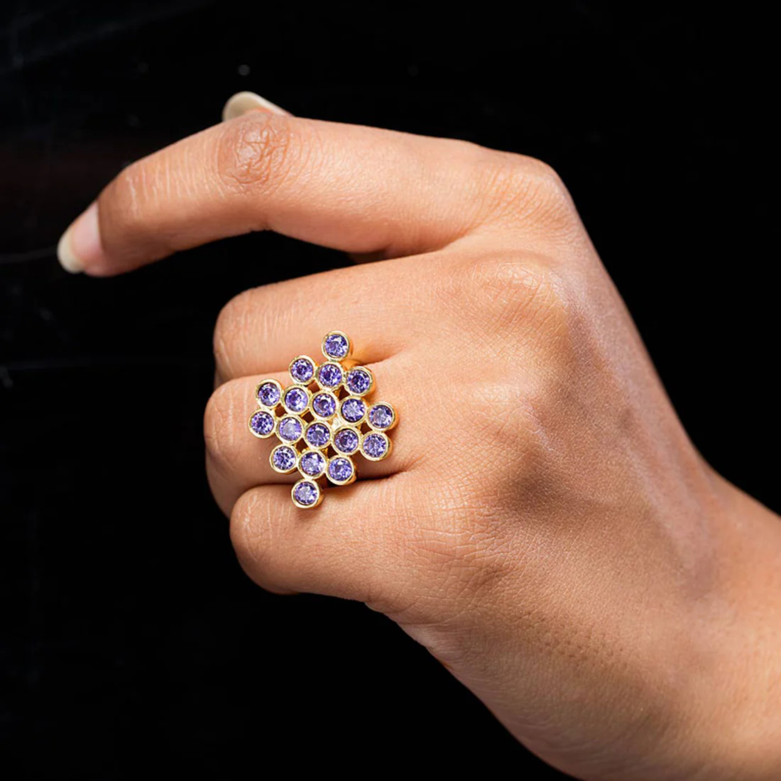 Blush Statement Ring - Image 2