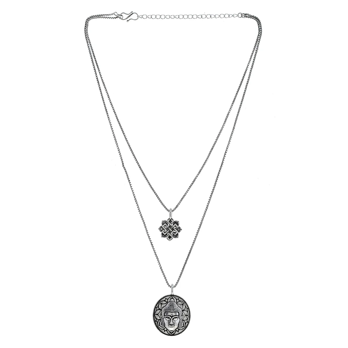 Bodhi Budha Layered Necklace - Image 4