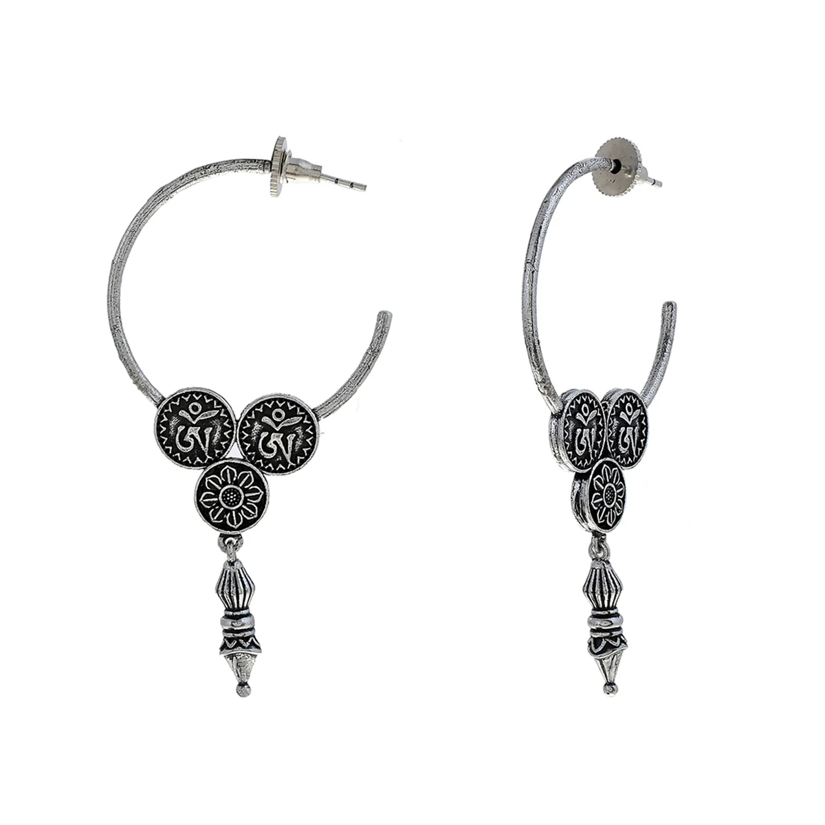 Bodhi Pemala Hoop Earrings - Image 4