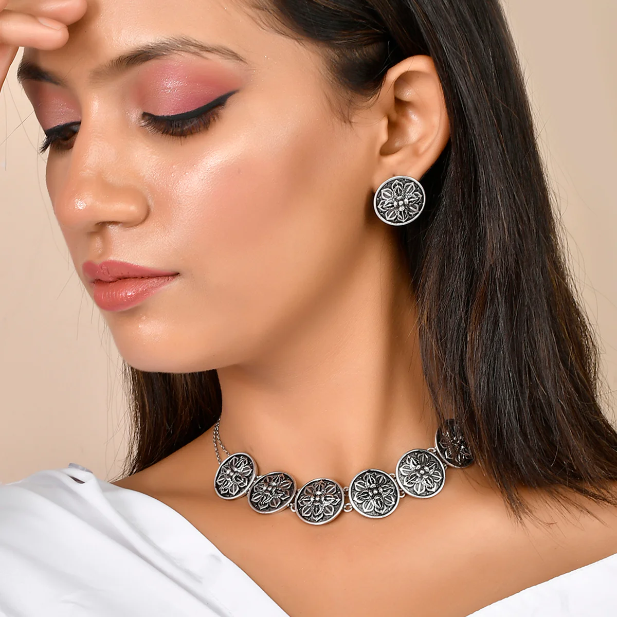Bodhi Vishvavajra - A Double Dorje Necklace Set - Image 2
