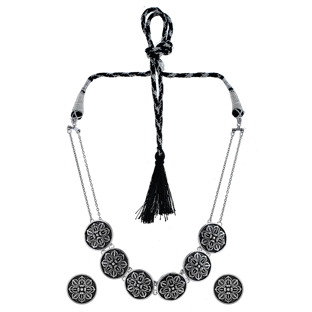 Bodhi Vishvavajra - A Double Dorje Necklace Set - Image 3