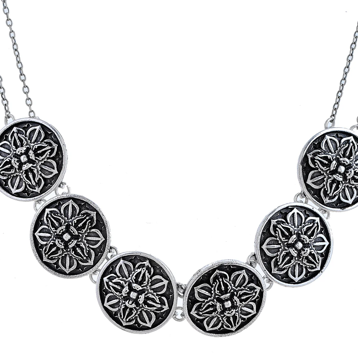 Bodhi Vishvavajra - A Double Dorje Necklace Set - Image 4