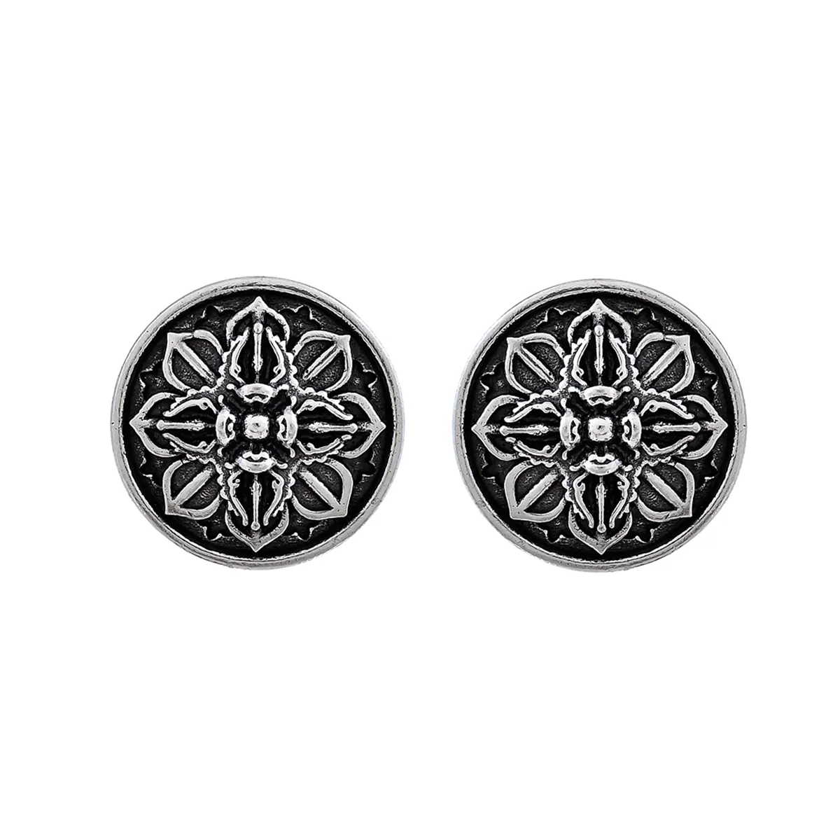 Bodhi Vishvavajra - A Double Dorje Necklace Set - Image 5