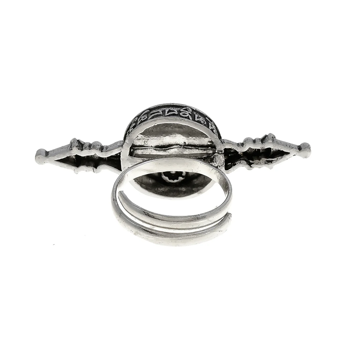 Bodhi Dharmachakra Statement Ring - Image 5