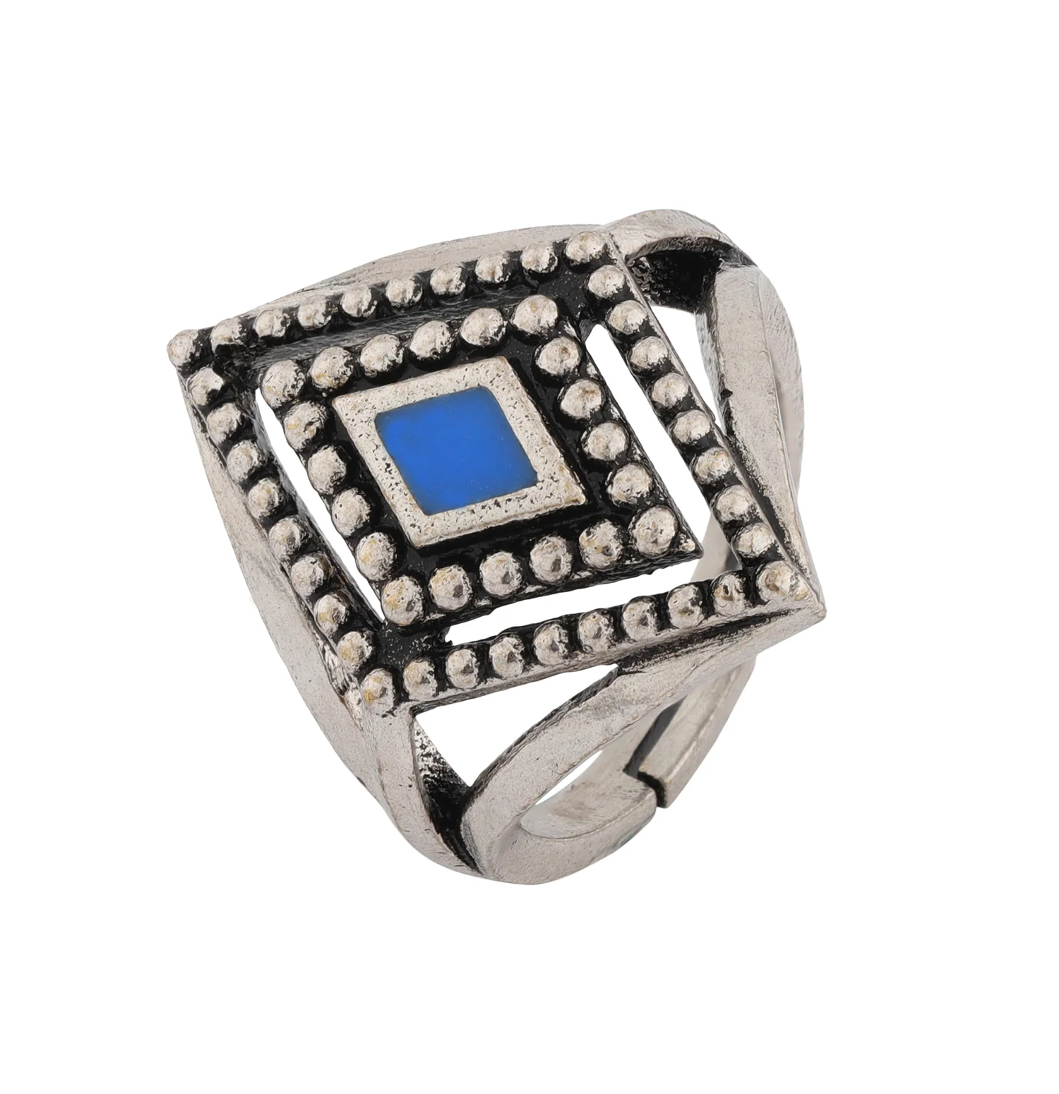 Boho Tribe Gypsy Oxidised Ring - Image 3