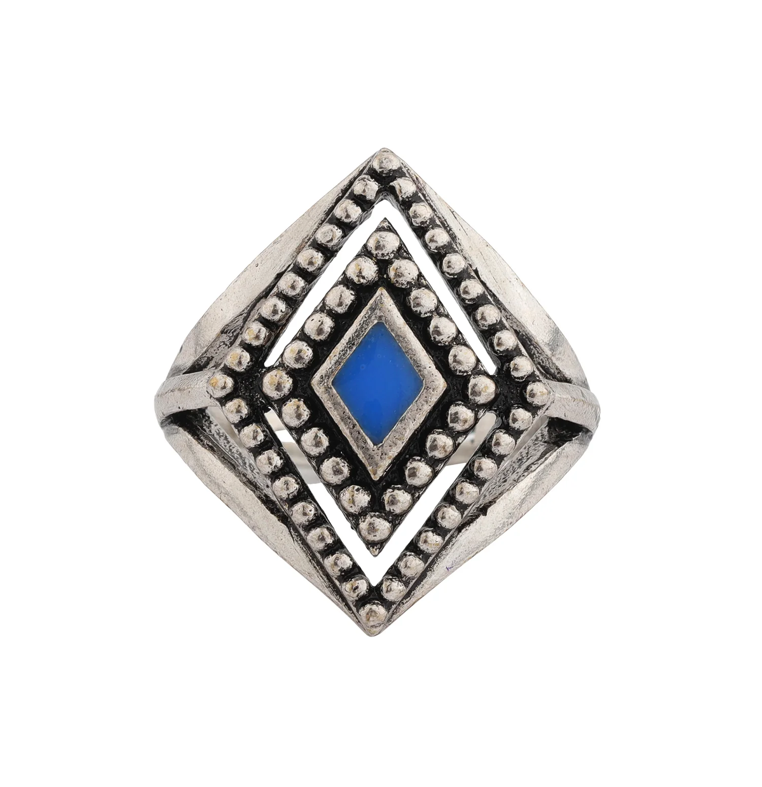 Boho Tribe Gypsy Oxidised Ring - Image 4