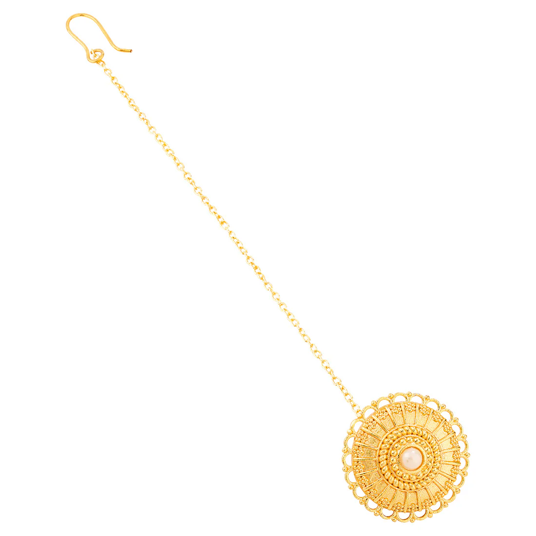 Borla Collection Flower Maang Tika - Image 4
