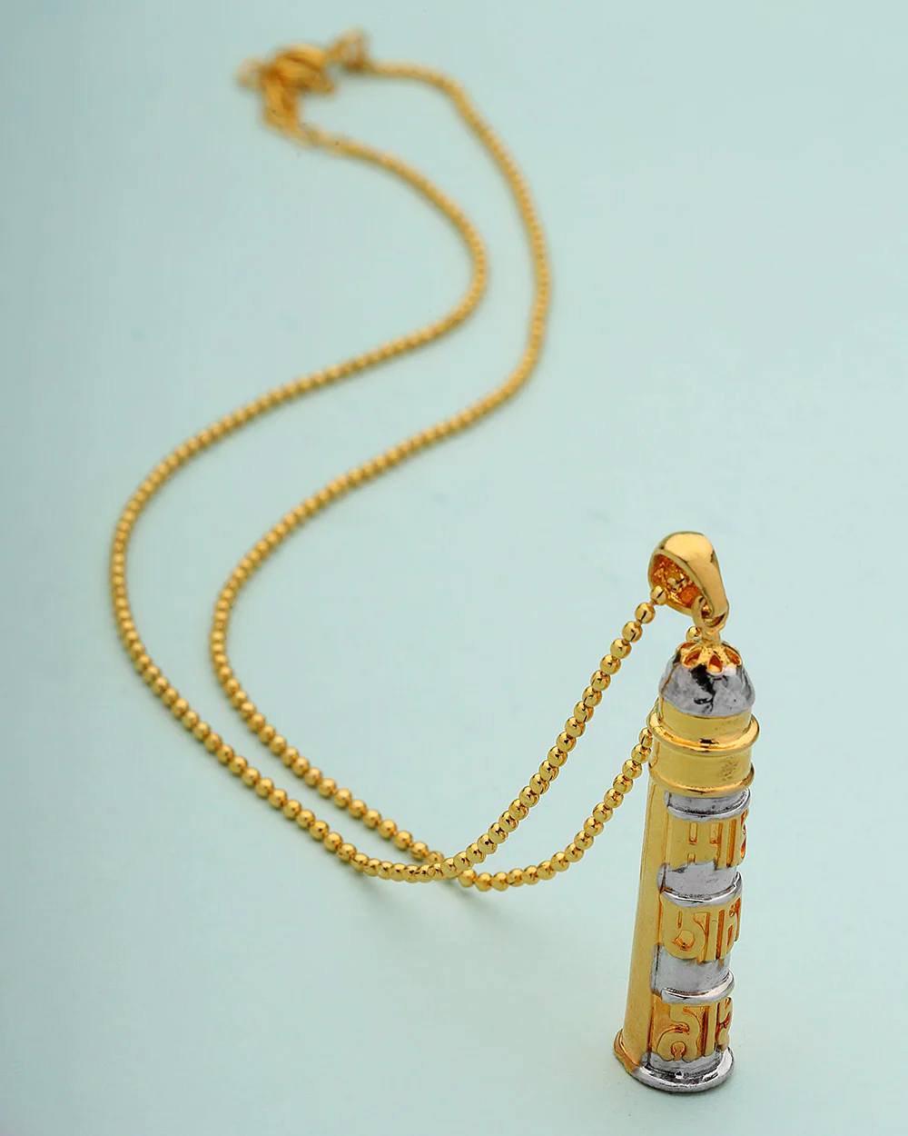Bullet Designer Buddhist Pendant With Chain